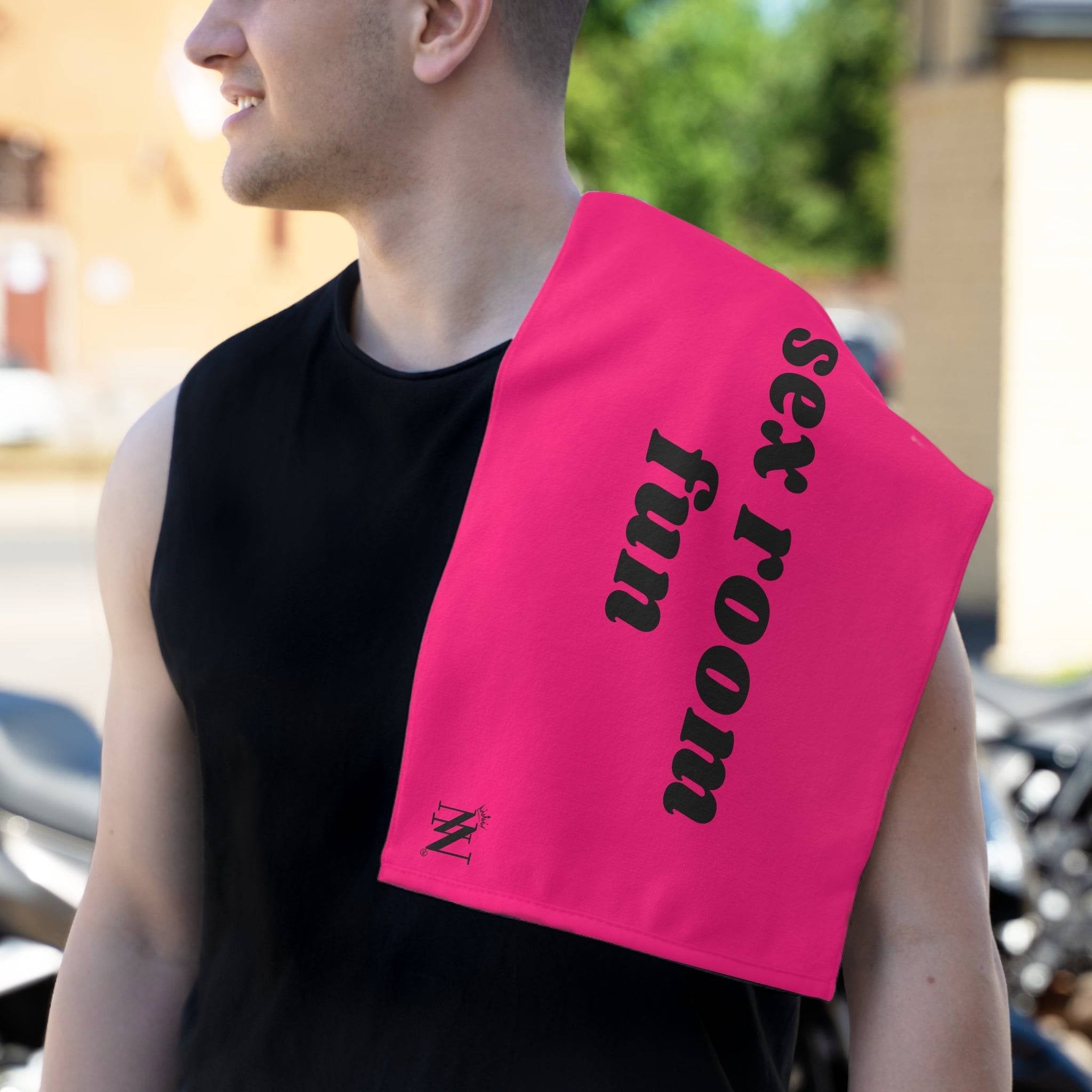 Sex Room Fun Pink Mix & Match Soft Sex Towels | Flirty Lovers’ Gifts