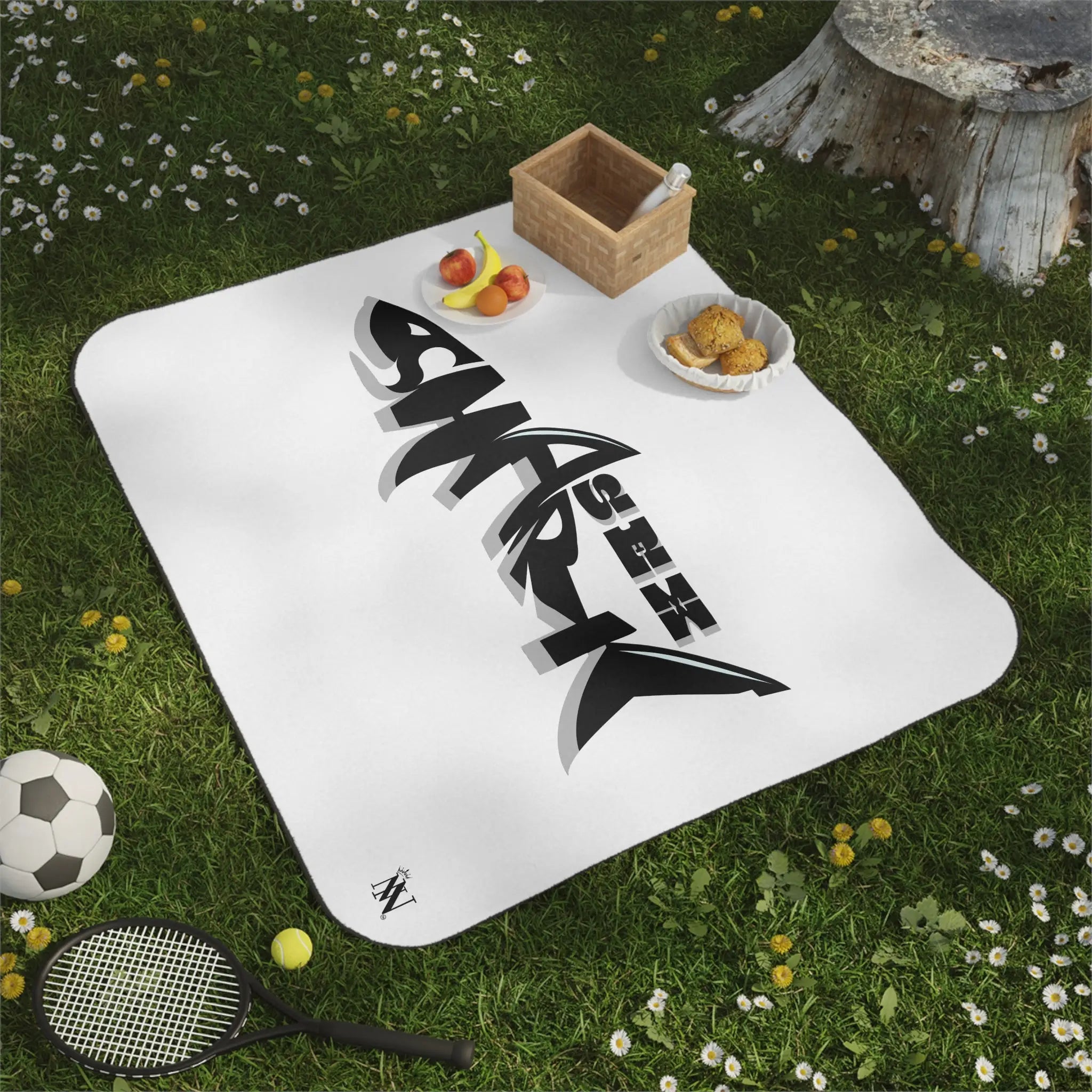 Sex Shark | Mix Match Fun-Flirty Lovers’ Water-Resistant Blankets