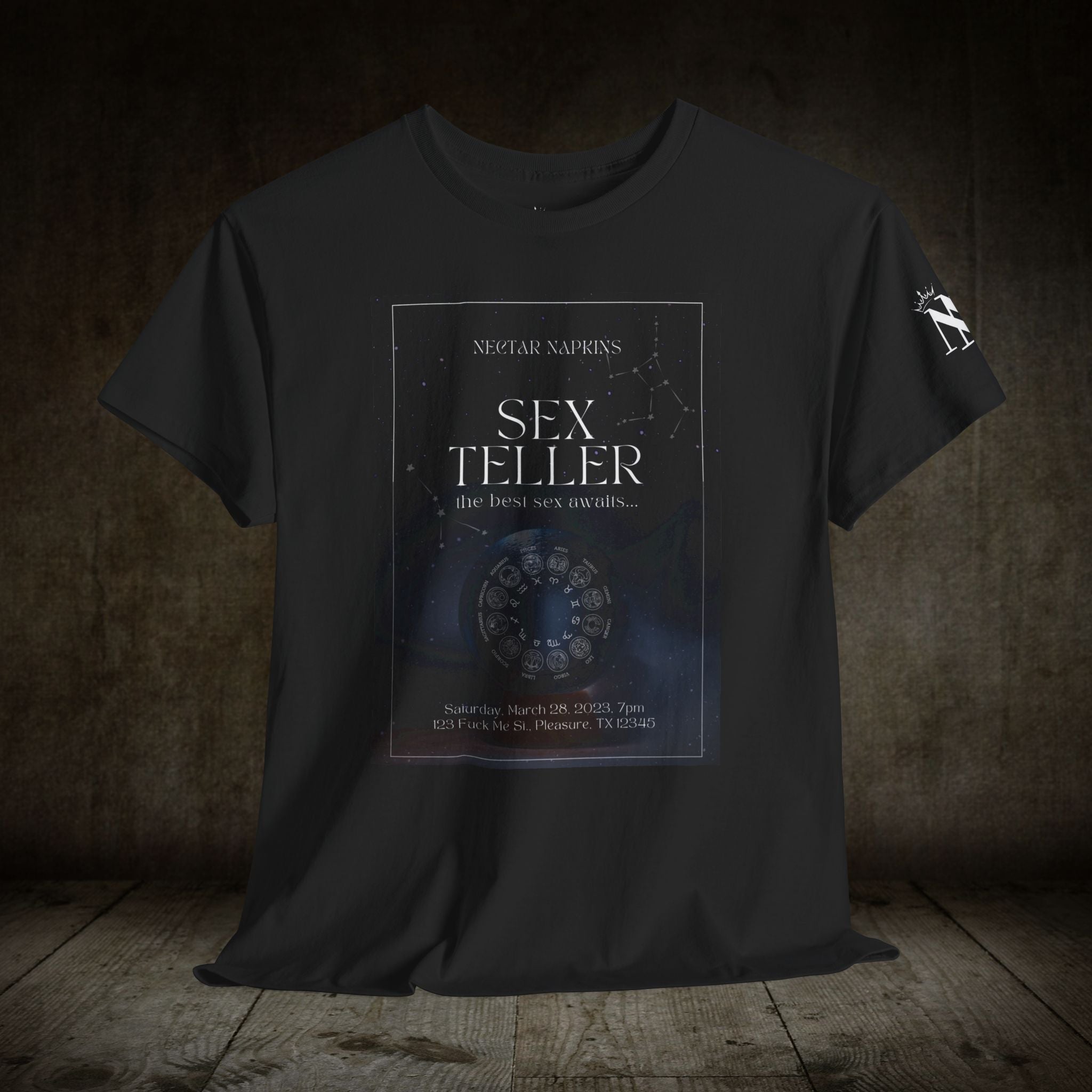 Sex Teller | Mix & Match 100% Cotton Unisex Fun-Flirty Lovers’ Tees