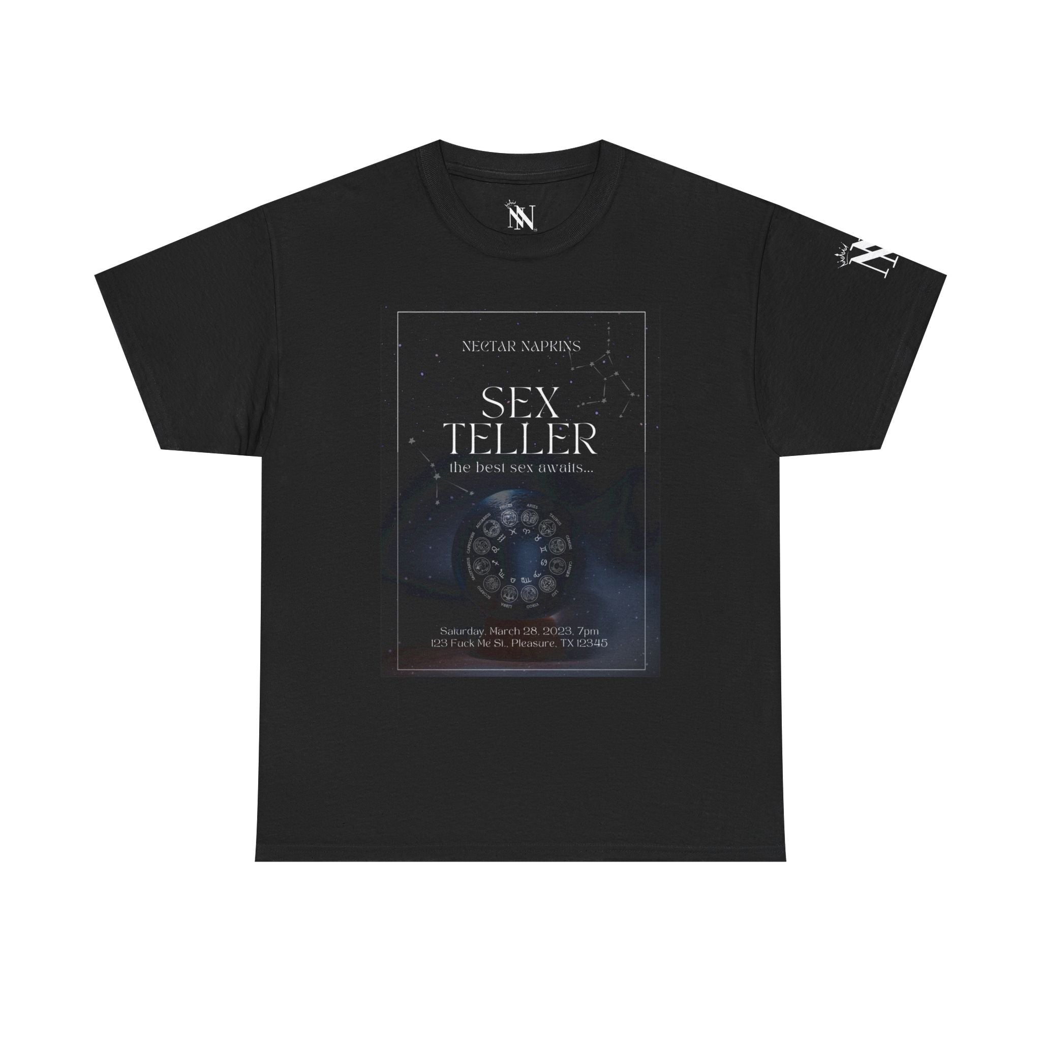 Sex Teller | Mix & Match 100% Cotton Unisex Fun-Flirty Lovers’ Tees