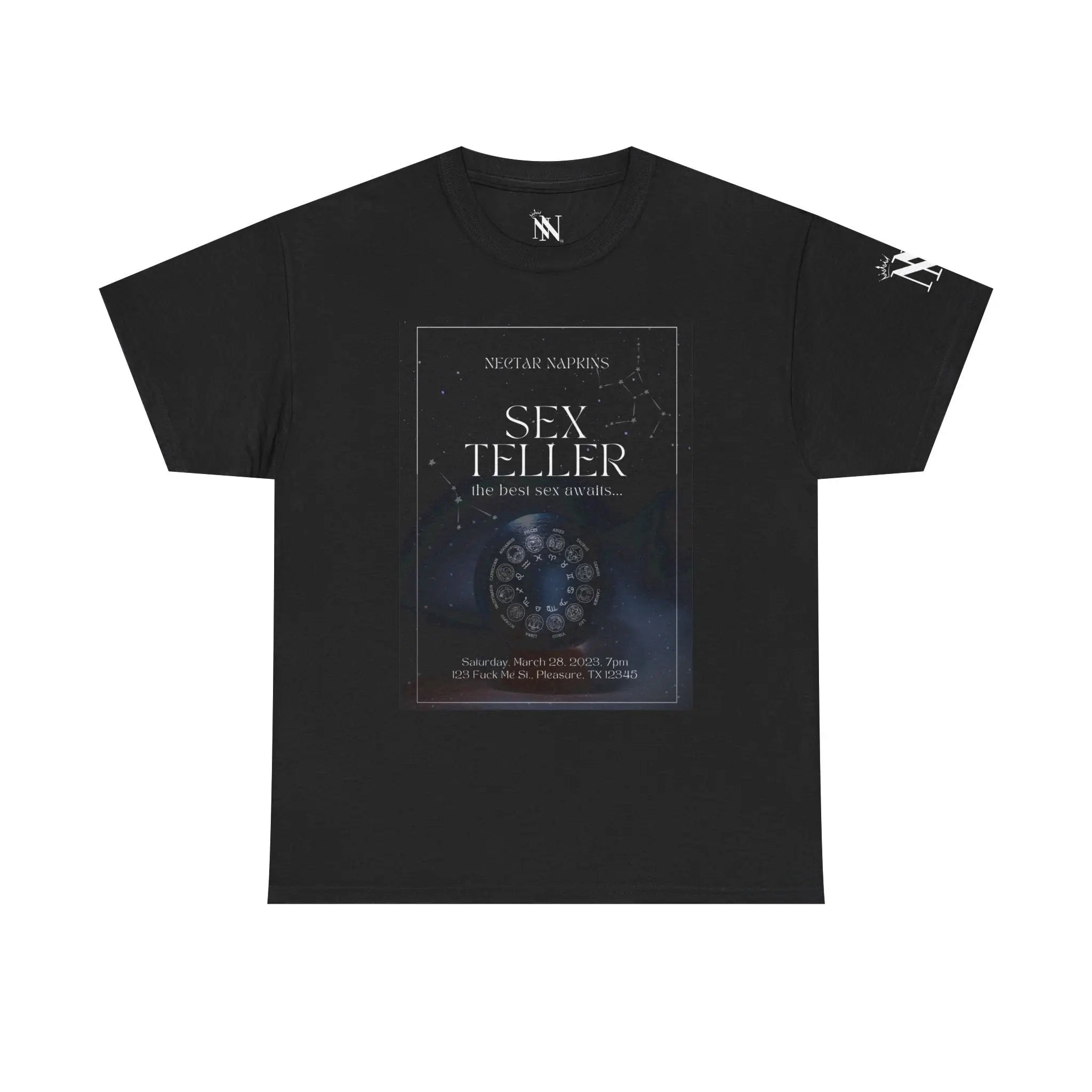Sex Teller | Mix & Match 100% Cotton Unisex Fun-Flirty Lovers’ Tees