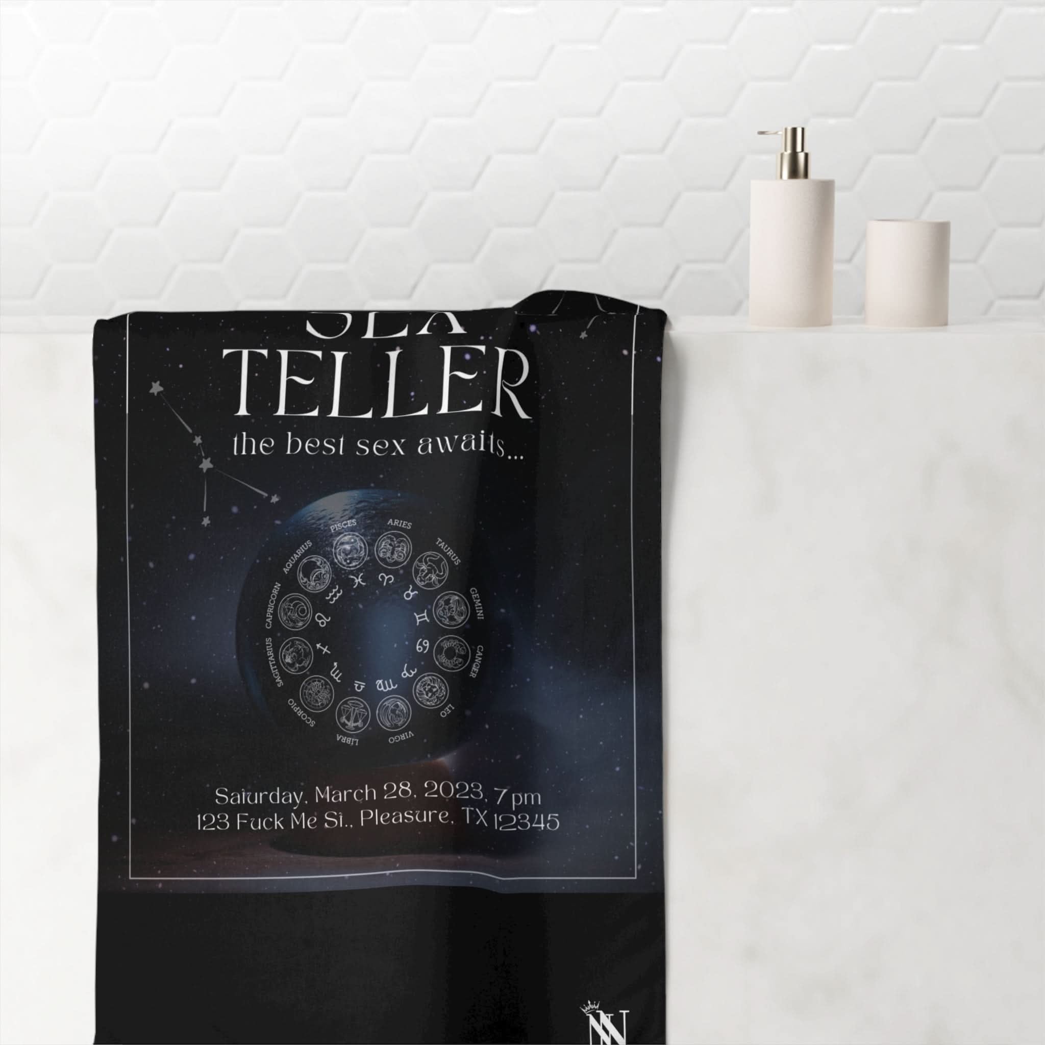 Sex Teller | Mix & Match Naughty XL Fun-Flirty Lovers’ Towels