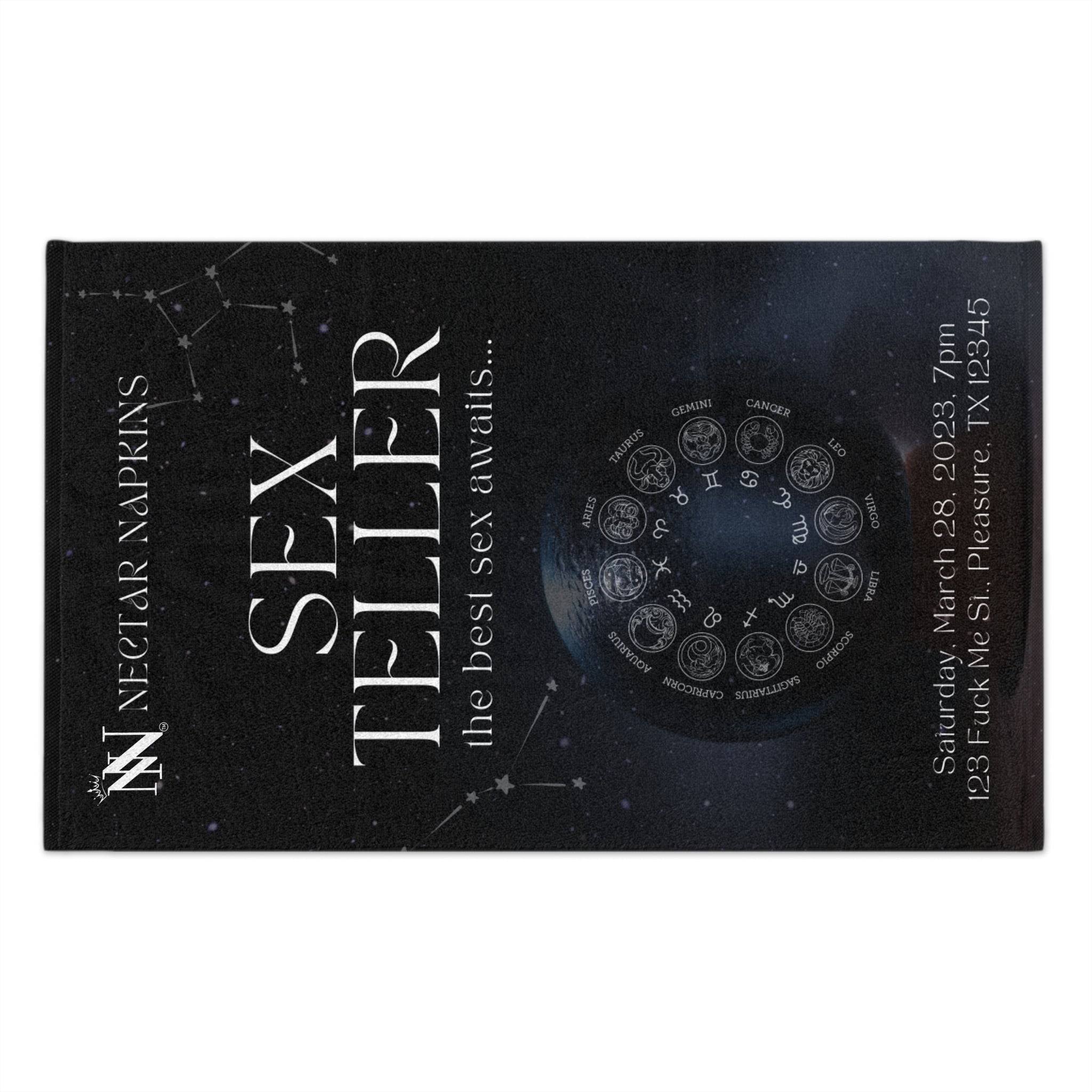 Sex Teller | Mix & Match Soft Fun-Flirty Lovers’ Towels