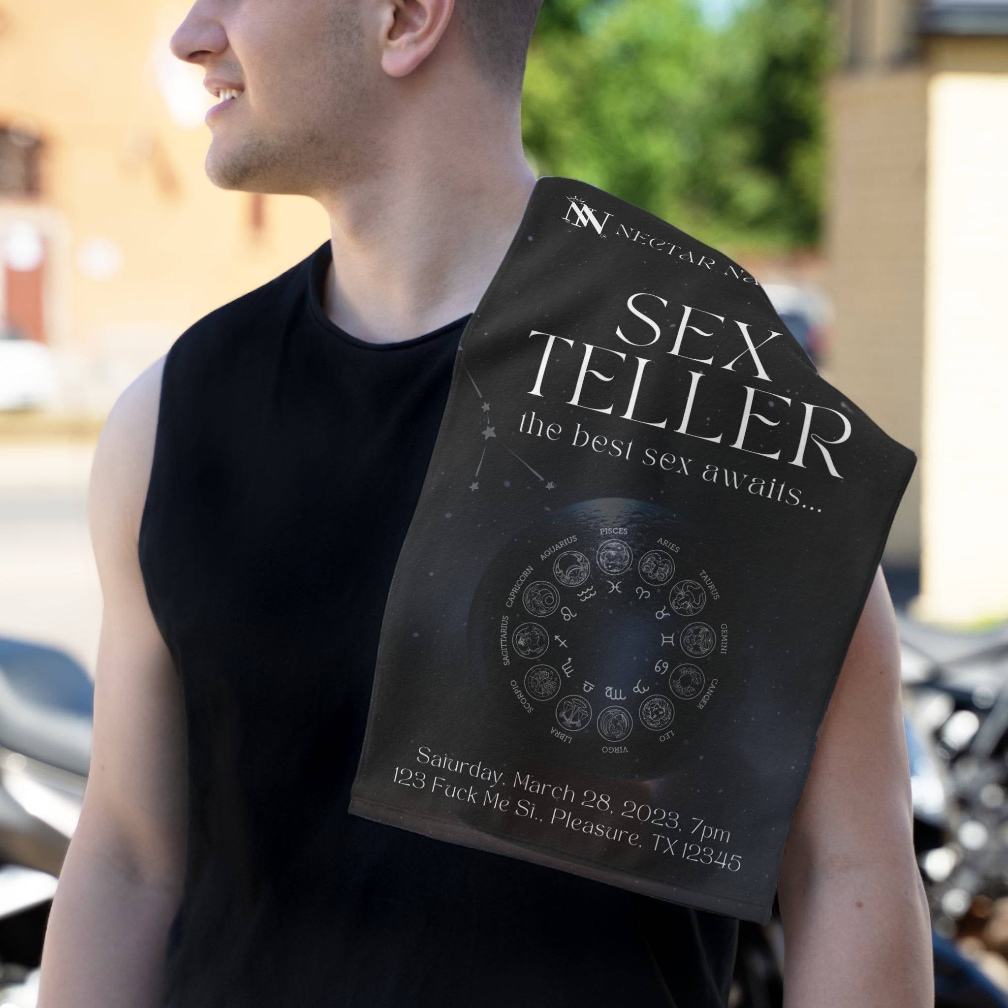 Sex Teller | Mix & Match Soft Fun-Flirty Lovers’ Towels