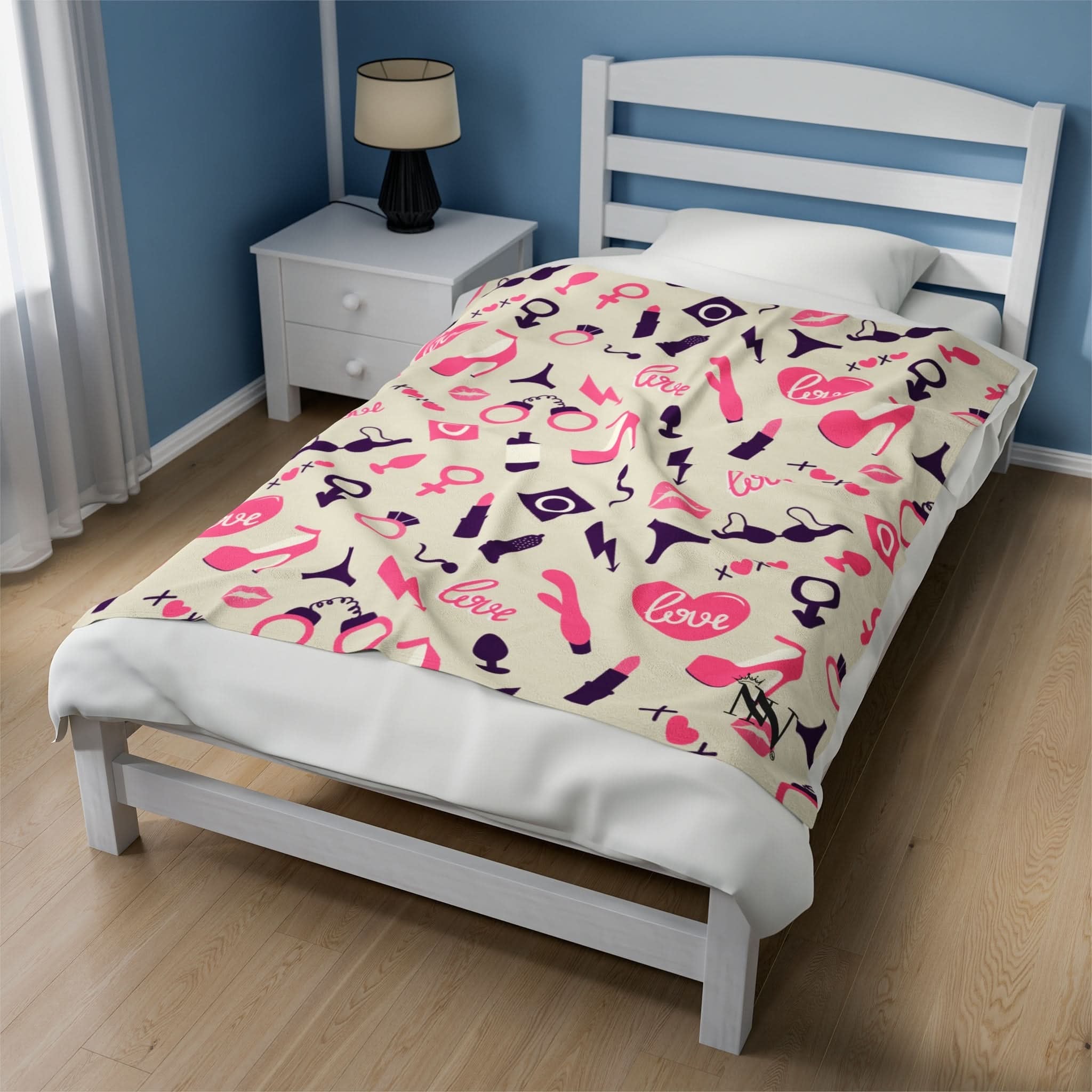 Sex Toys Love | Mix & Match Fun-Flirty Loversā Blankets