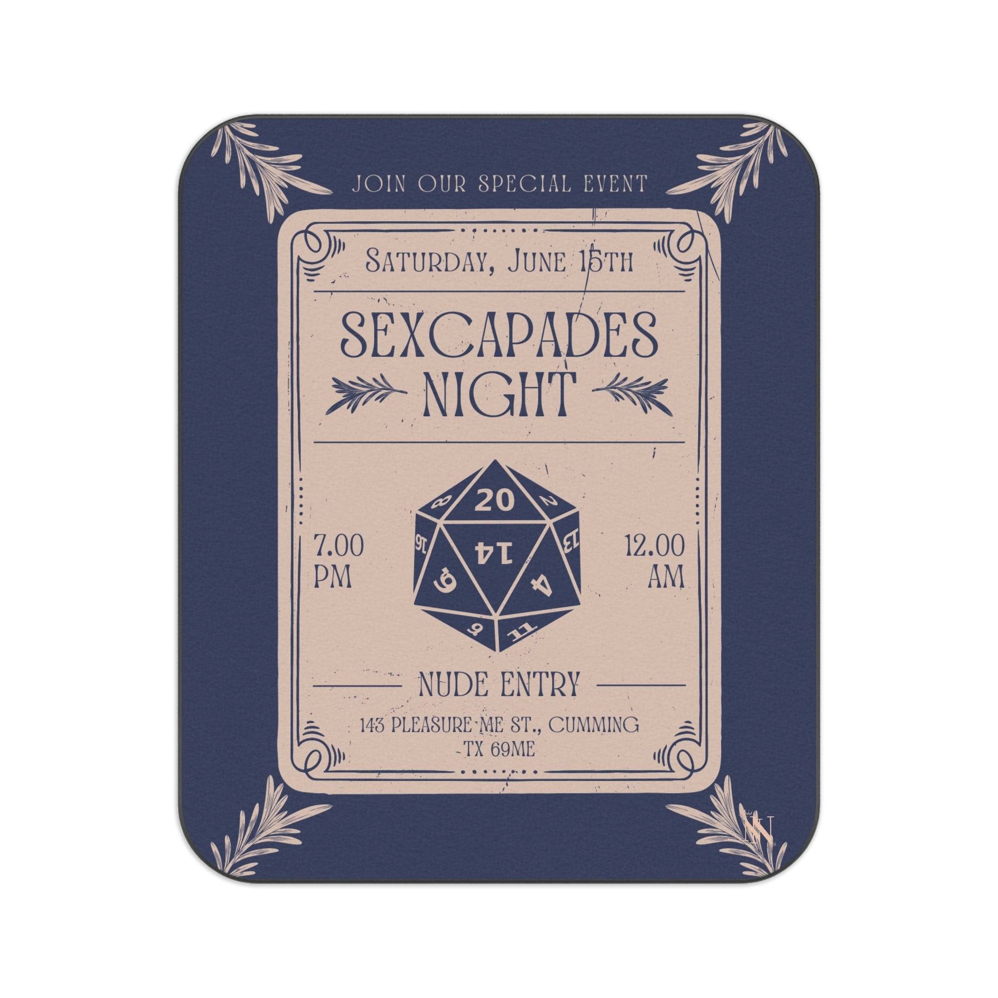 Sexcapades Night | Mix Match Fun-Flirty Lovers’ Water-Resistant Blankets