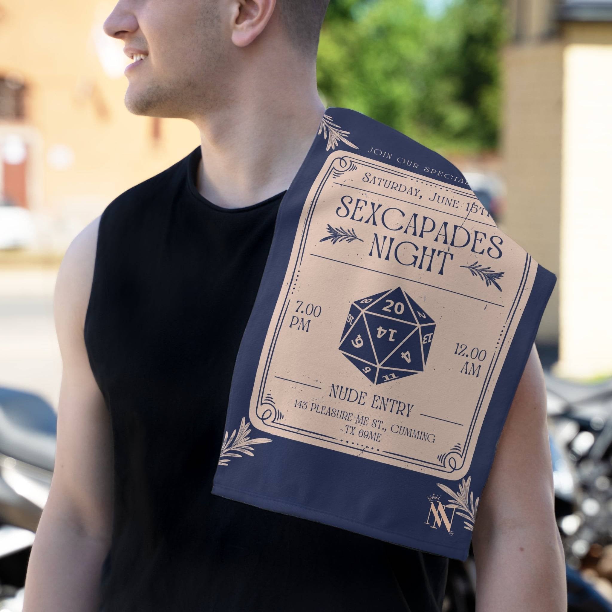 Sexcapades Night | Mix & Match Soft Fun-Flirty Lovers’ Towels