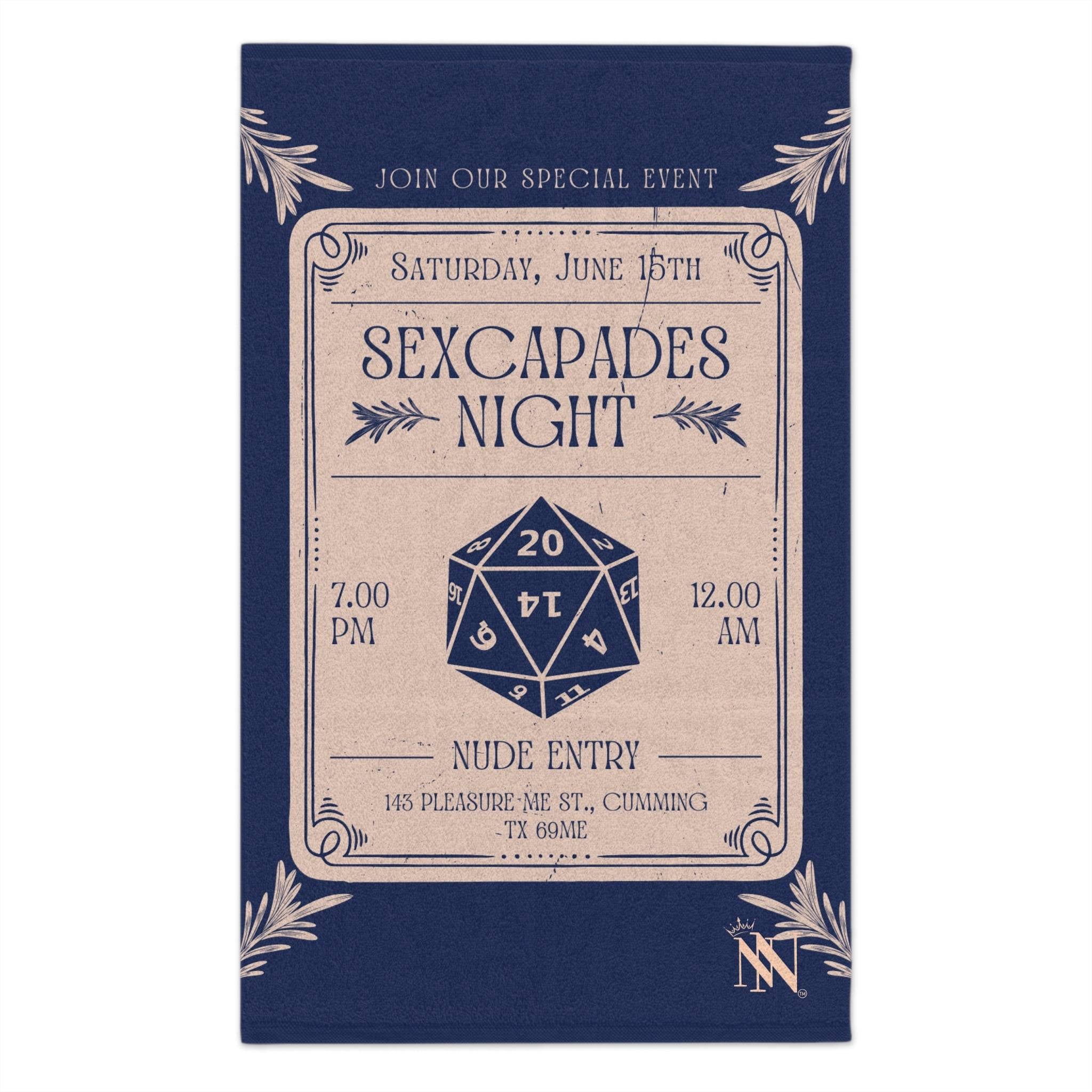 Sexcapades Night | Mix & Match Soft Fun-Flirty Lovers’ Towels