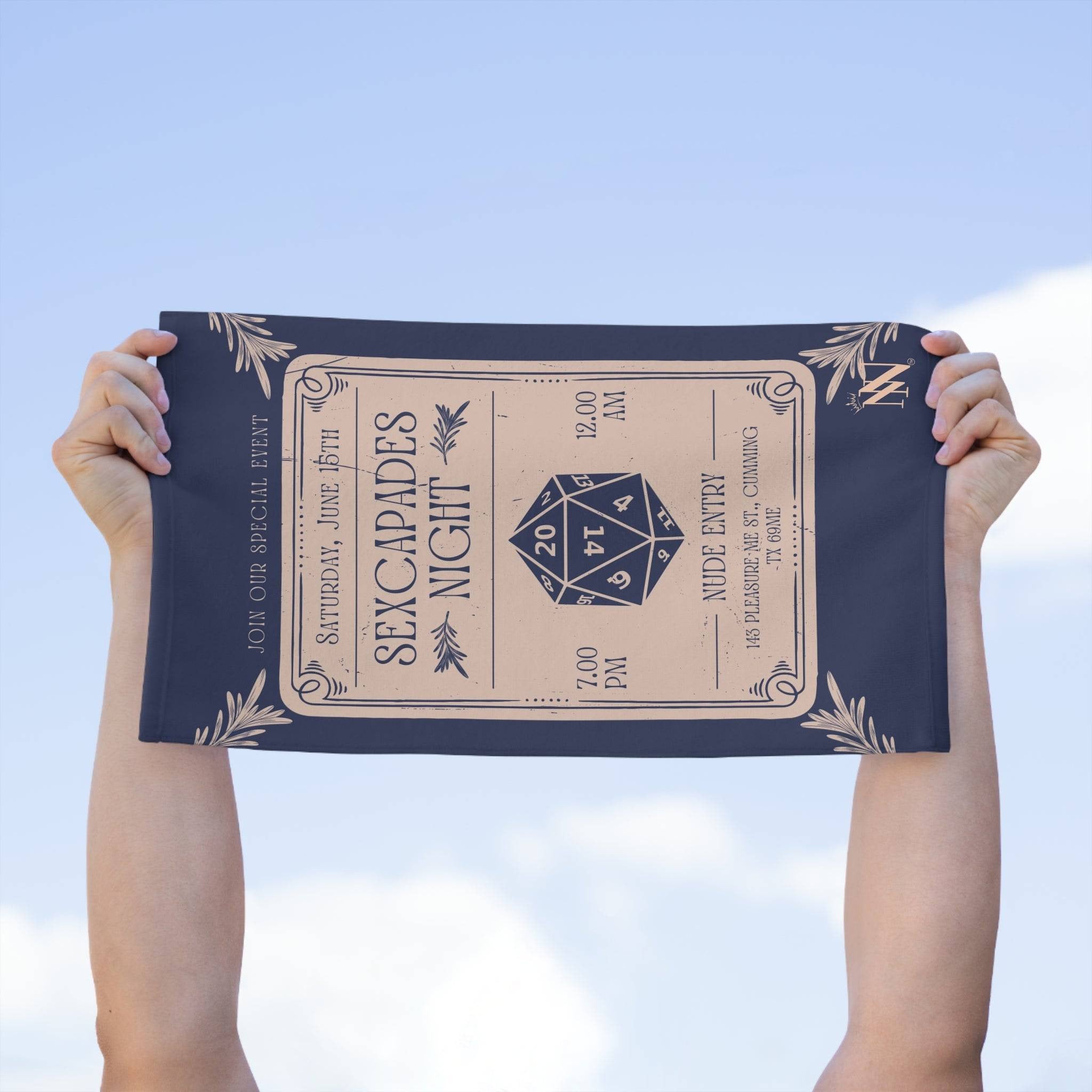 Sexcapades Night | Mix & Match Soft Fun-Flirty Lovers’ Towels