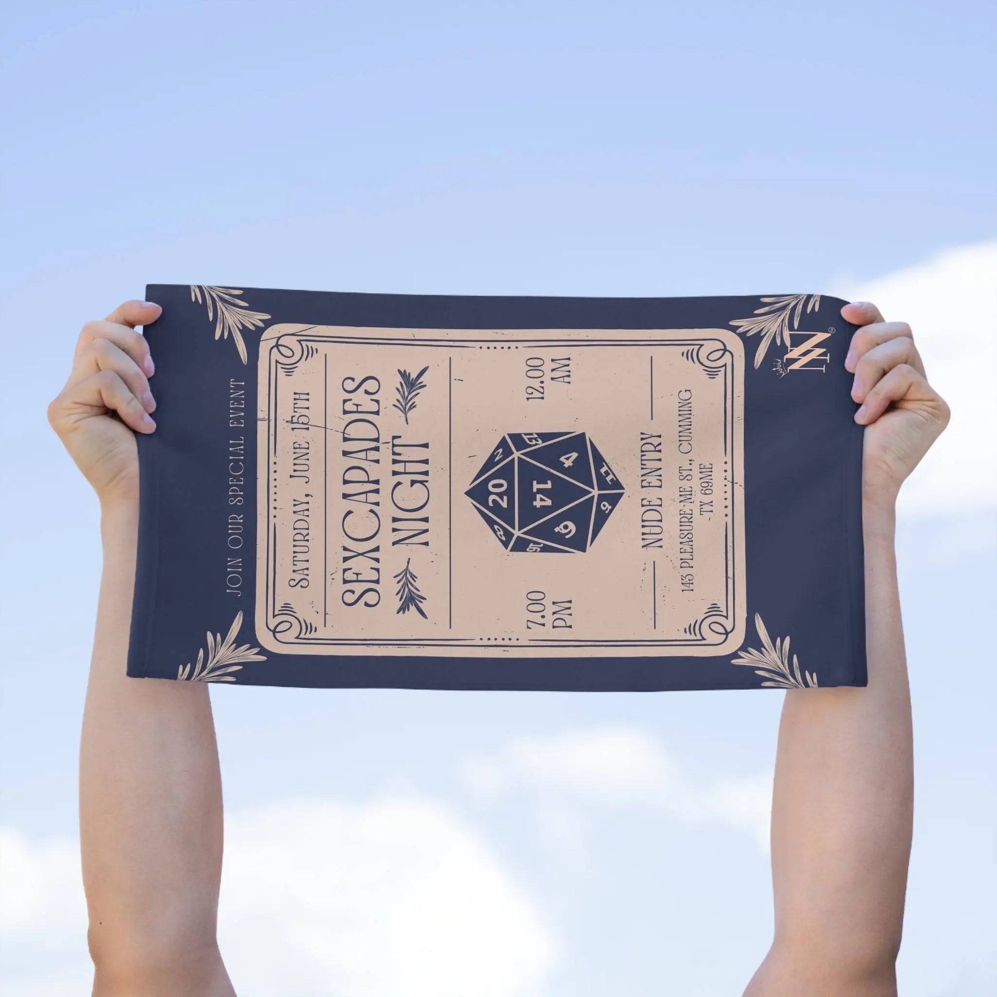 Sexcapades Night | Mix & Match Soft Fun-Flirty Lovers’ Towels