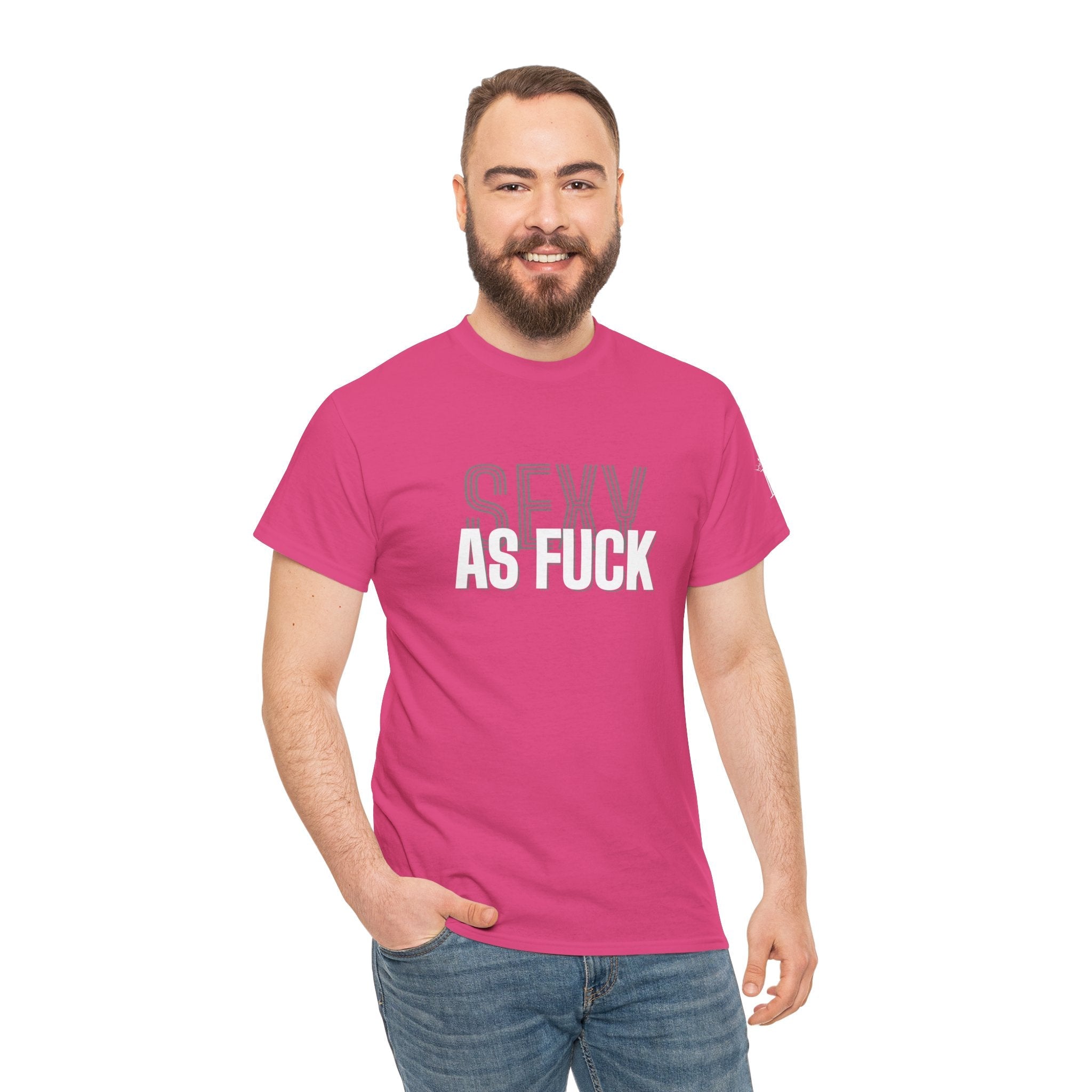 Sexy As Fuck | Mix & Match 100% Cotton Unisex Fun-Flirty Lovers’ Tees