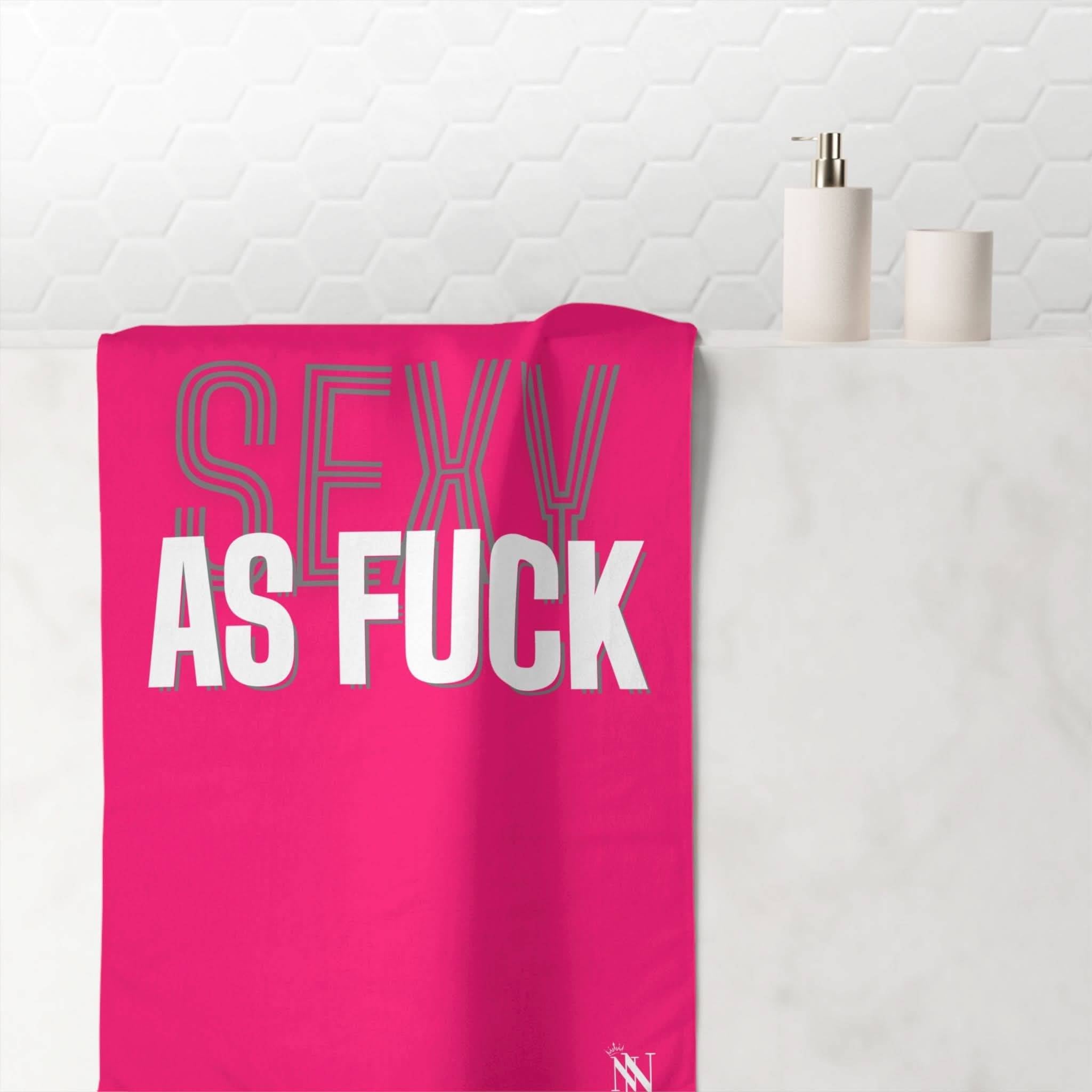 Sexy As Fuck | Mix & Match Naughty XL Fun-Flirty Lovers’ Towels