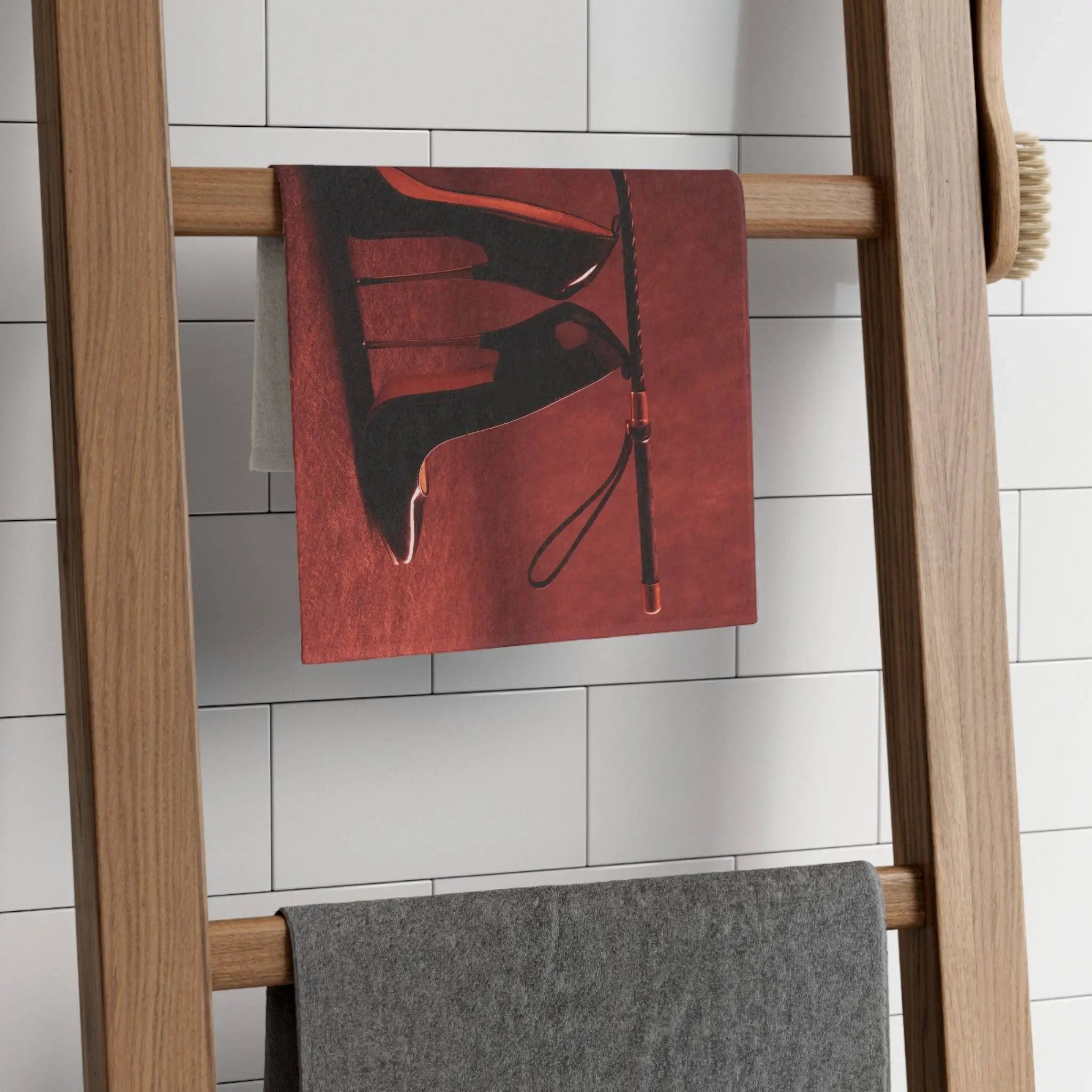 Sexy Heels & Whip Kinky | Mix & Match Soft Fun-Flirty Lovers’ Towels