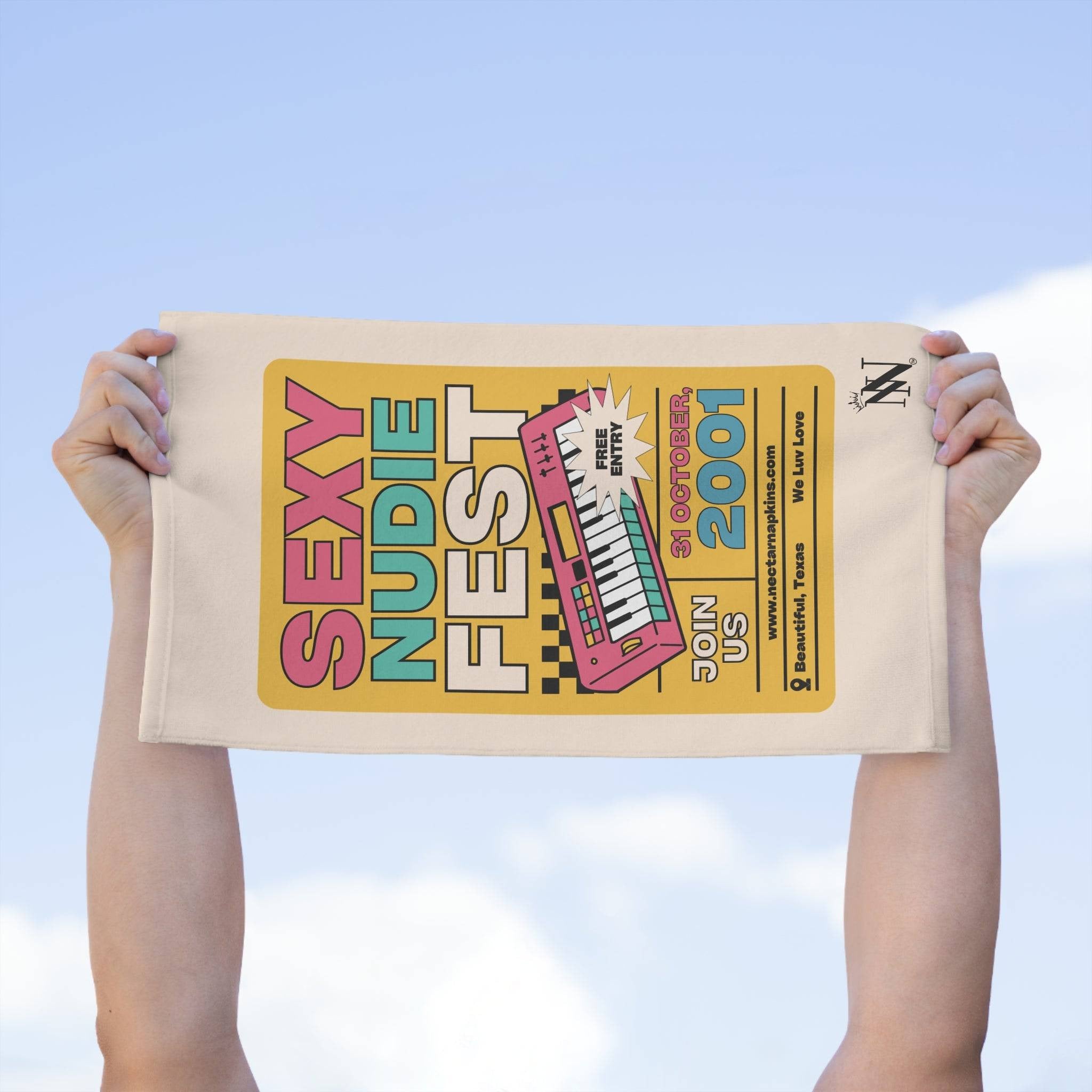 Sexy Nudie Fest | Mix & Match Soft Fun-Flirty Lovers’ Towels