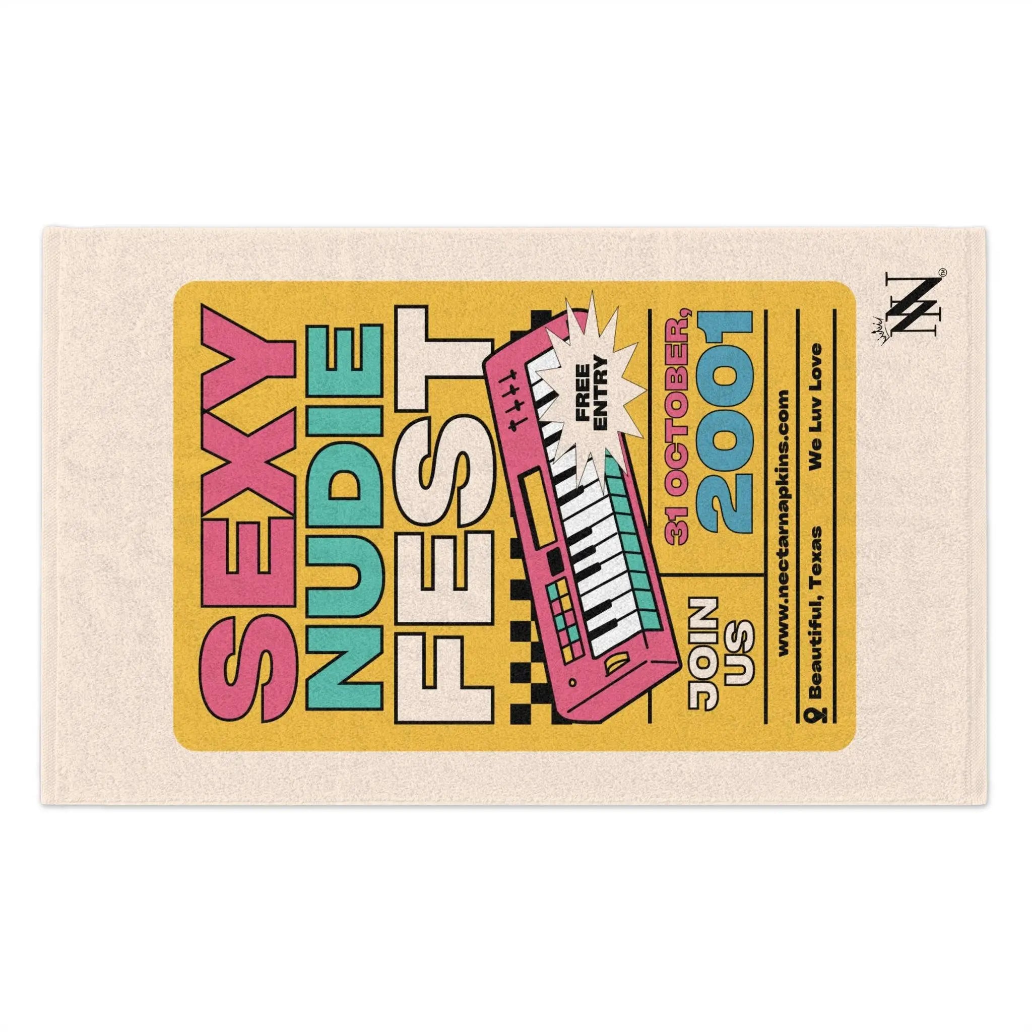 Sexy Nudie Fest | Mix & Match Soft Fun-Flirty Lovers’ Towels