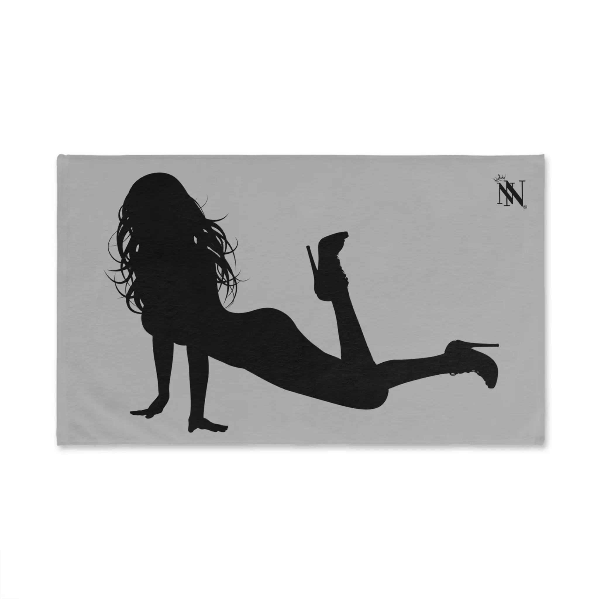 Sexy Trucker Girl Light Grey | Mix & Match Original Fun-Flirty Lovers’ Towels