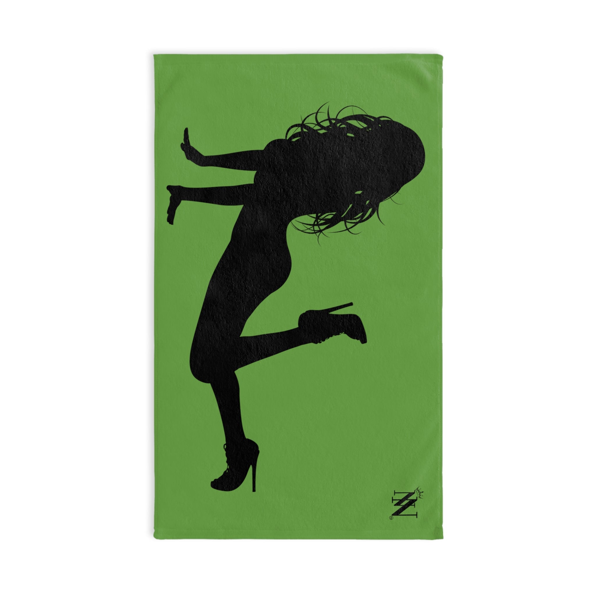 Sexy Trucker Girl Lime Green | Mix & Match Original Fun-Flirty Lovers’ Towels