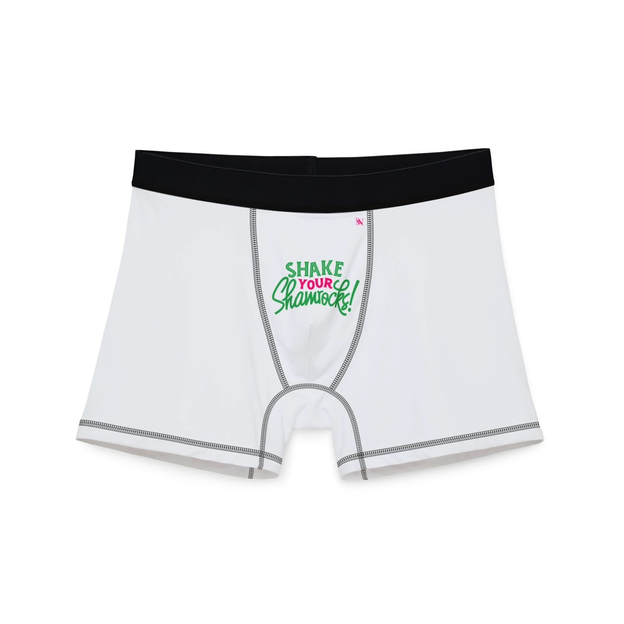 Shake Your Shamrocks | Mix and Match Fun-Flirty Lovers’ Boxer Briefs