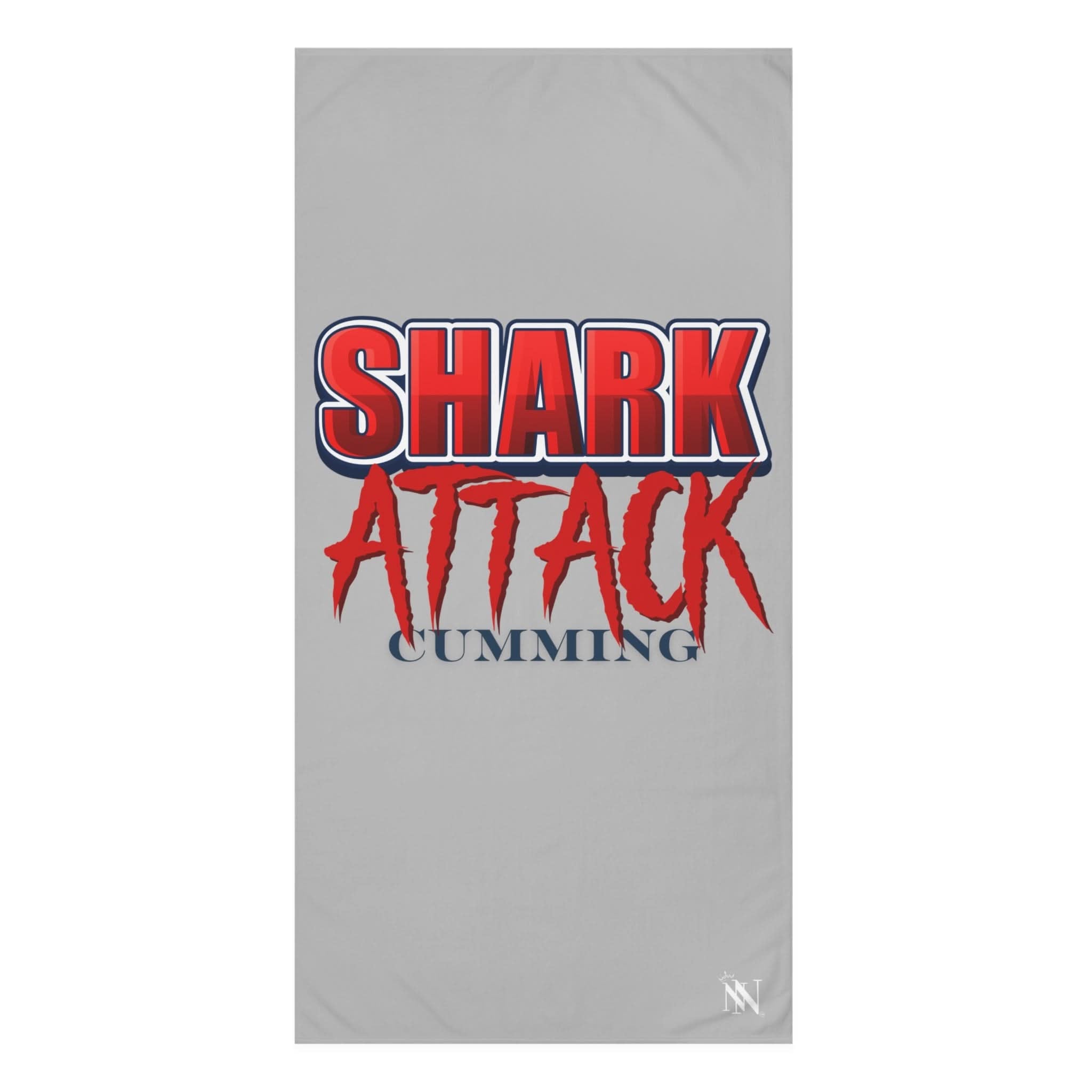 Shark Attack Cumming | Mix & Match Naughty XL Fun-Flirty Lovers’ Towels
