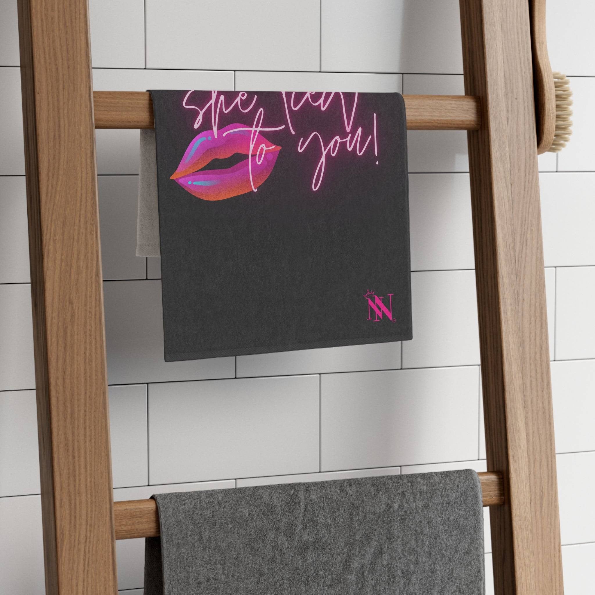 She Lied to You | Mix & Match Soft Fun-Flirty Lovers’ Towels