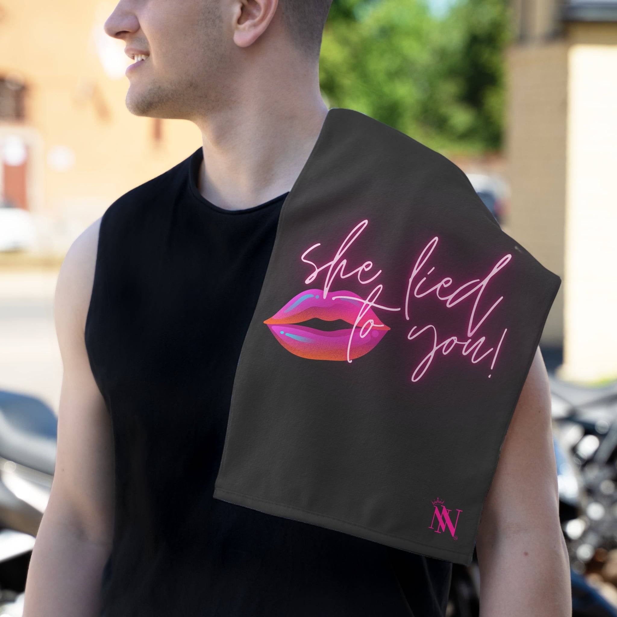 She Lied to You | Mix & Match Soft Fun-Flirty Lovers’ Towels