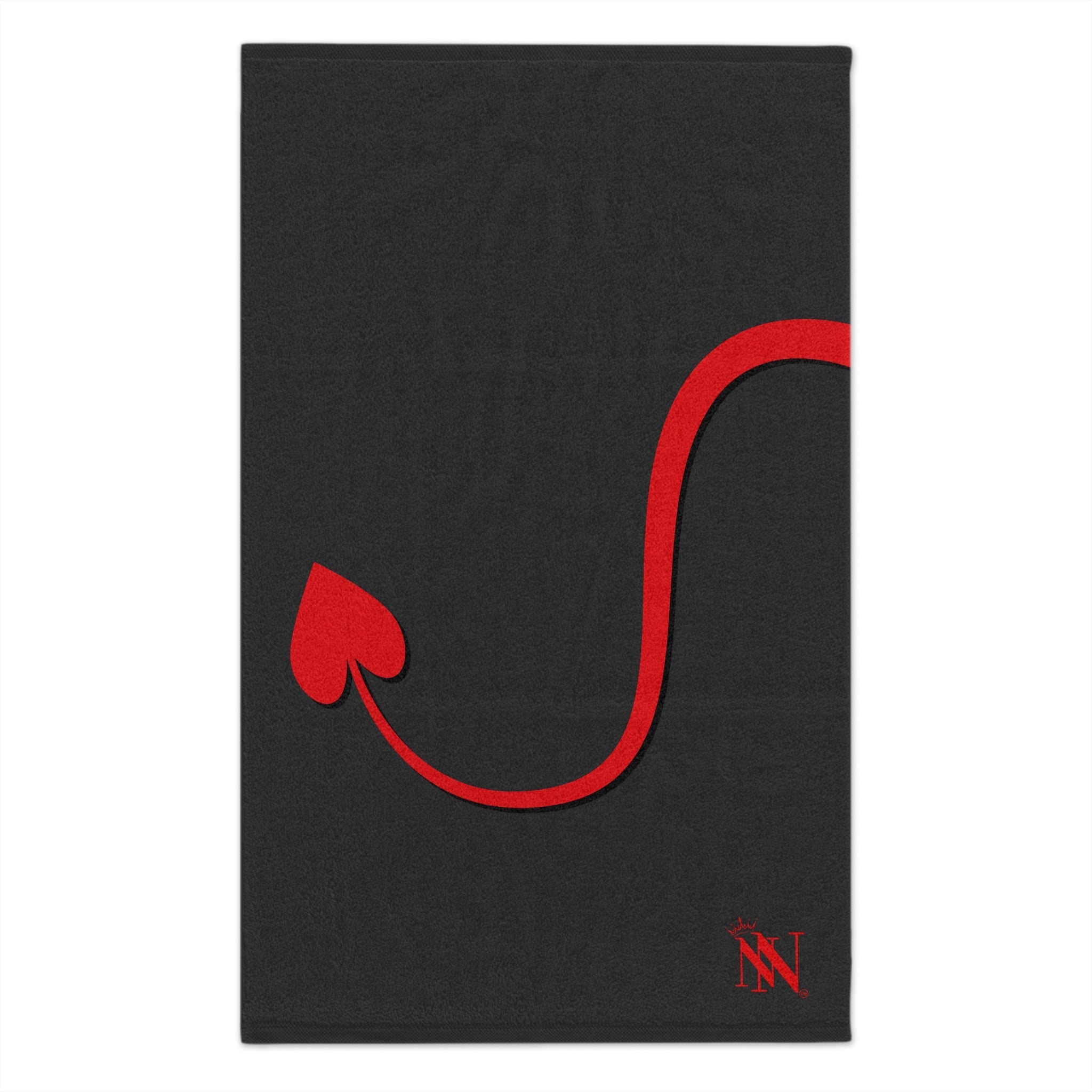 She’s the Devil Dark Grey | Mix & Match Soft Fun-Flirty Lovers’ Towels