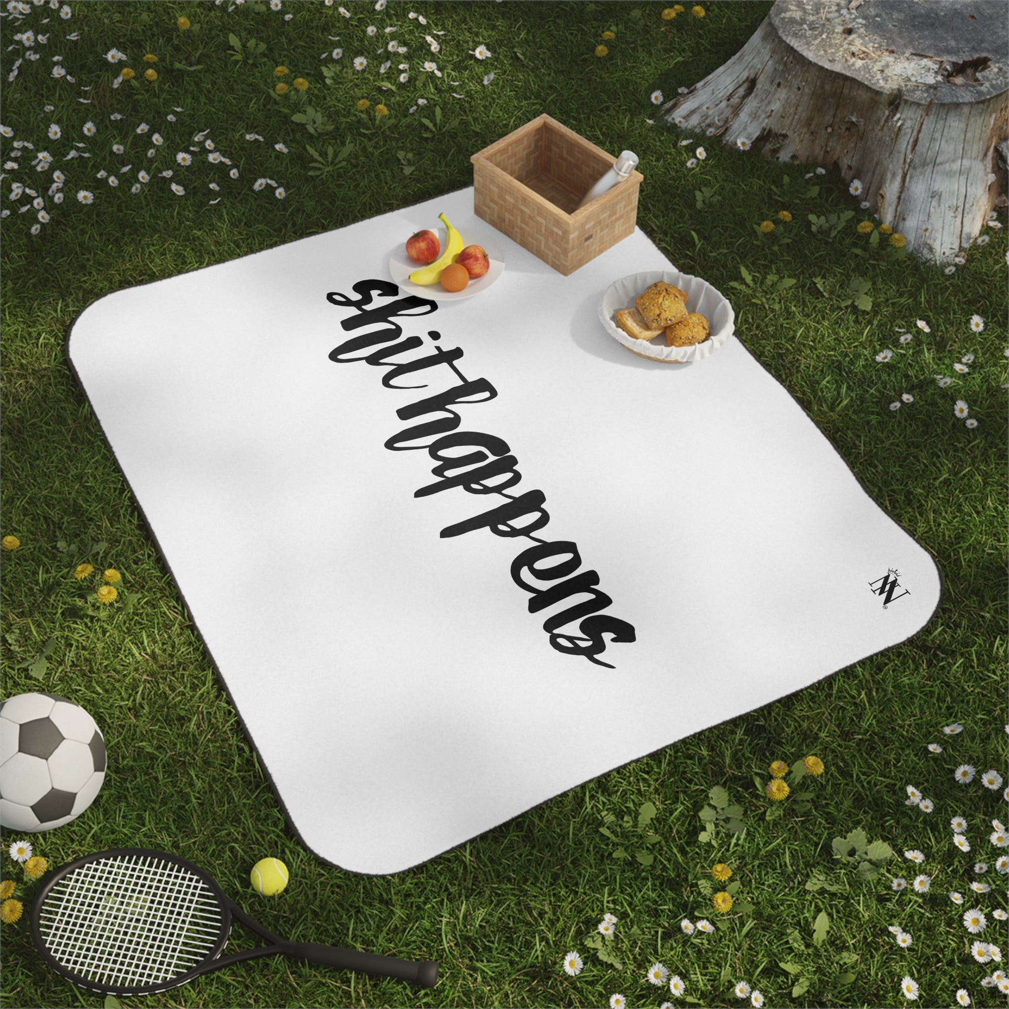 Shit Happens | Mix Match Fun-Flirty Lovers’ Water-Resistant Blankets