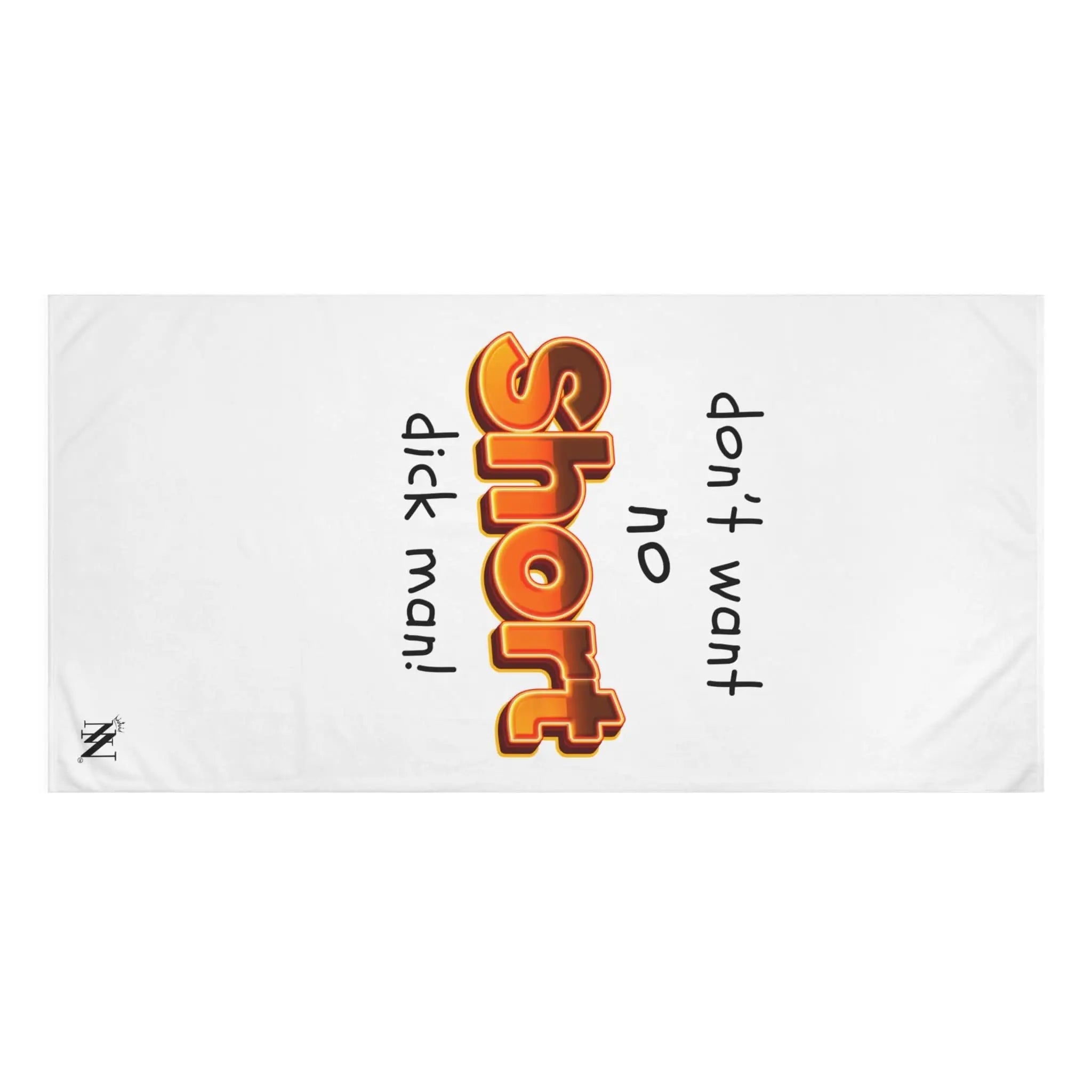 Short Dick Man | Mix & Match Naughty XL Fun-Flirty Lovers’ Towels