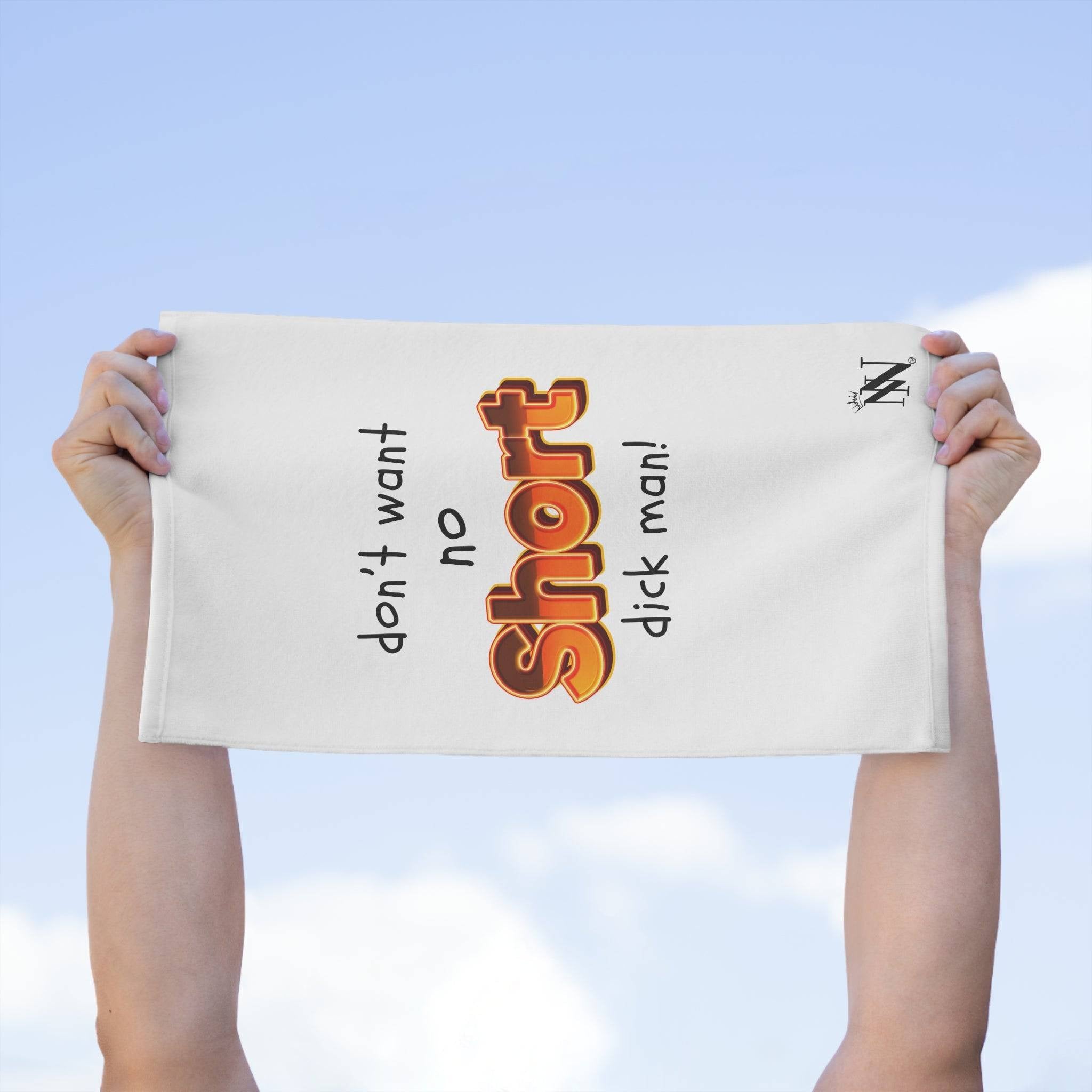 Short Dick Man | Mix & Match Soft Fun-Flirty Lovers’ Towels