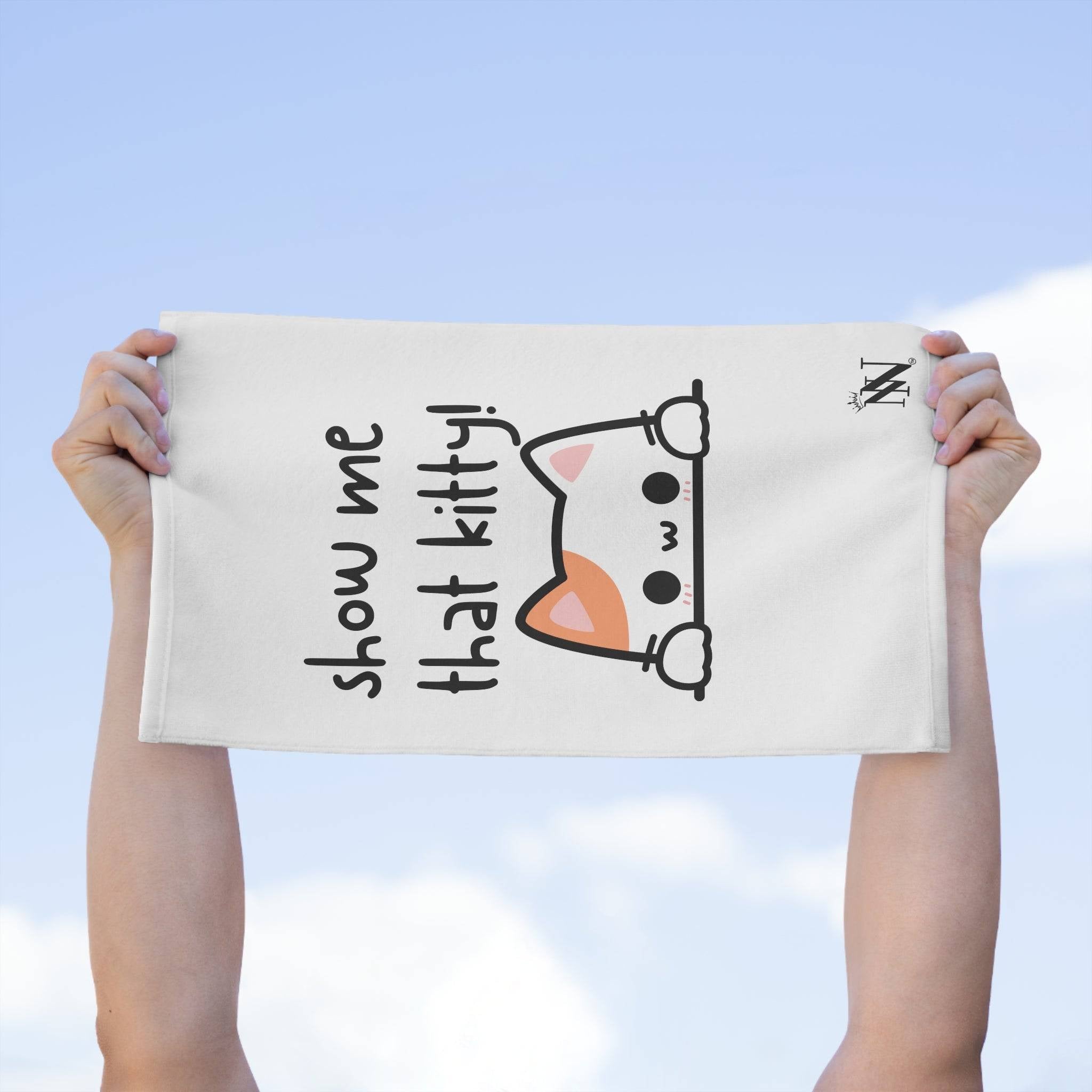 Show Me That Kitty! | Mix & Match Soft Fun-Flirty Lovers’ Towels