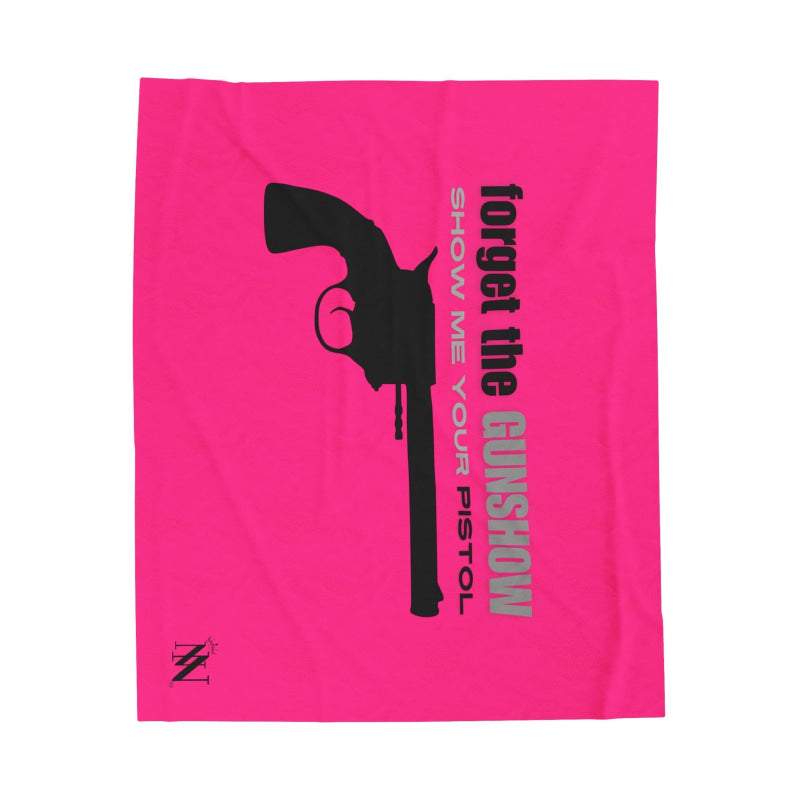 Show Me Your Pink Pistol | Mix & Match Fun-Flirty Lovers’ Blankets