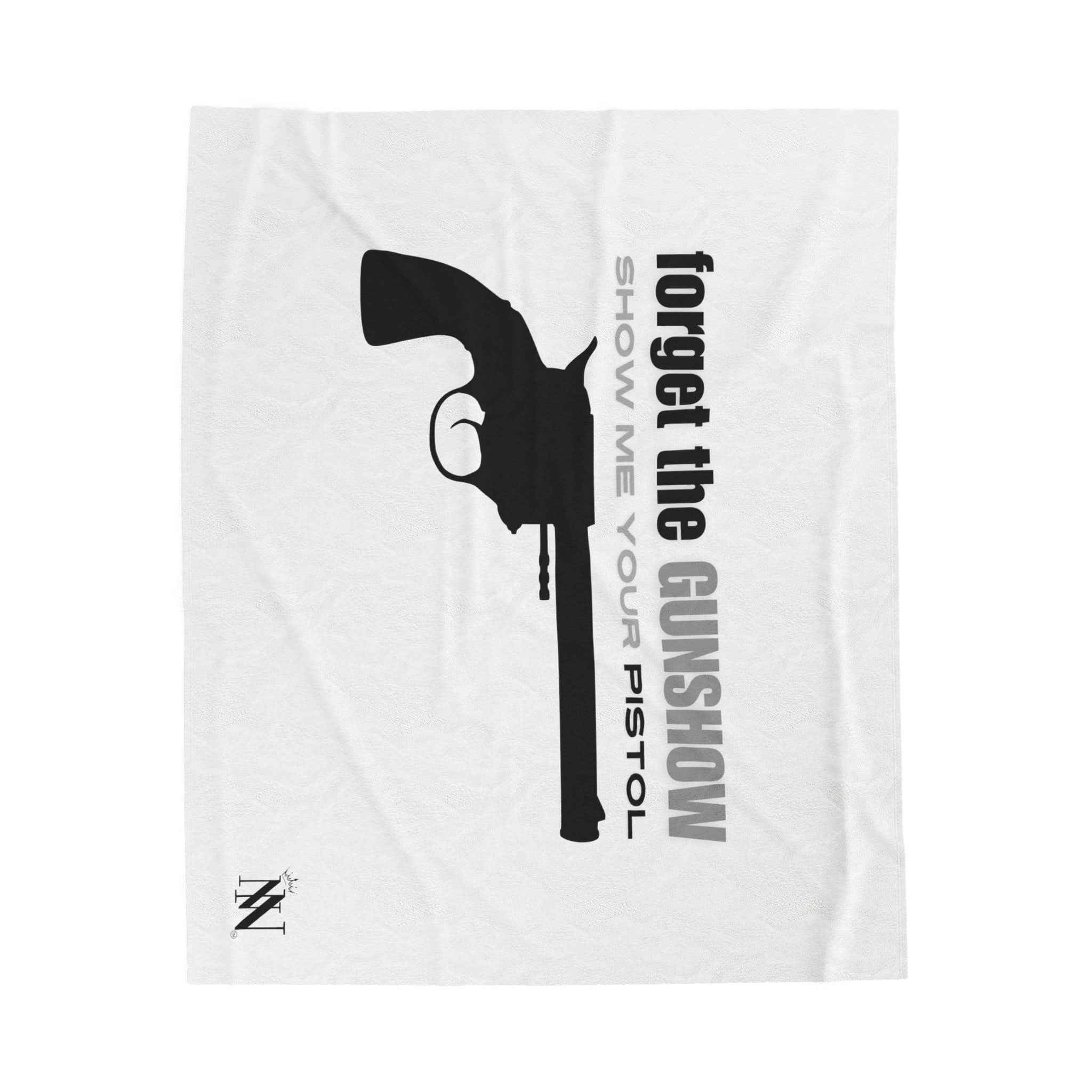Show Me Your Pistol | Mix & Match Fun-Flirty Lovers’ Blankets
