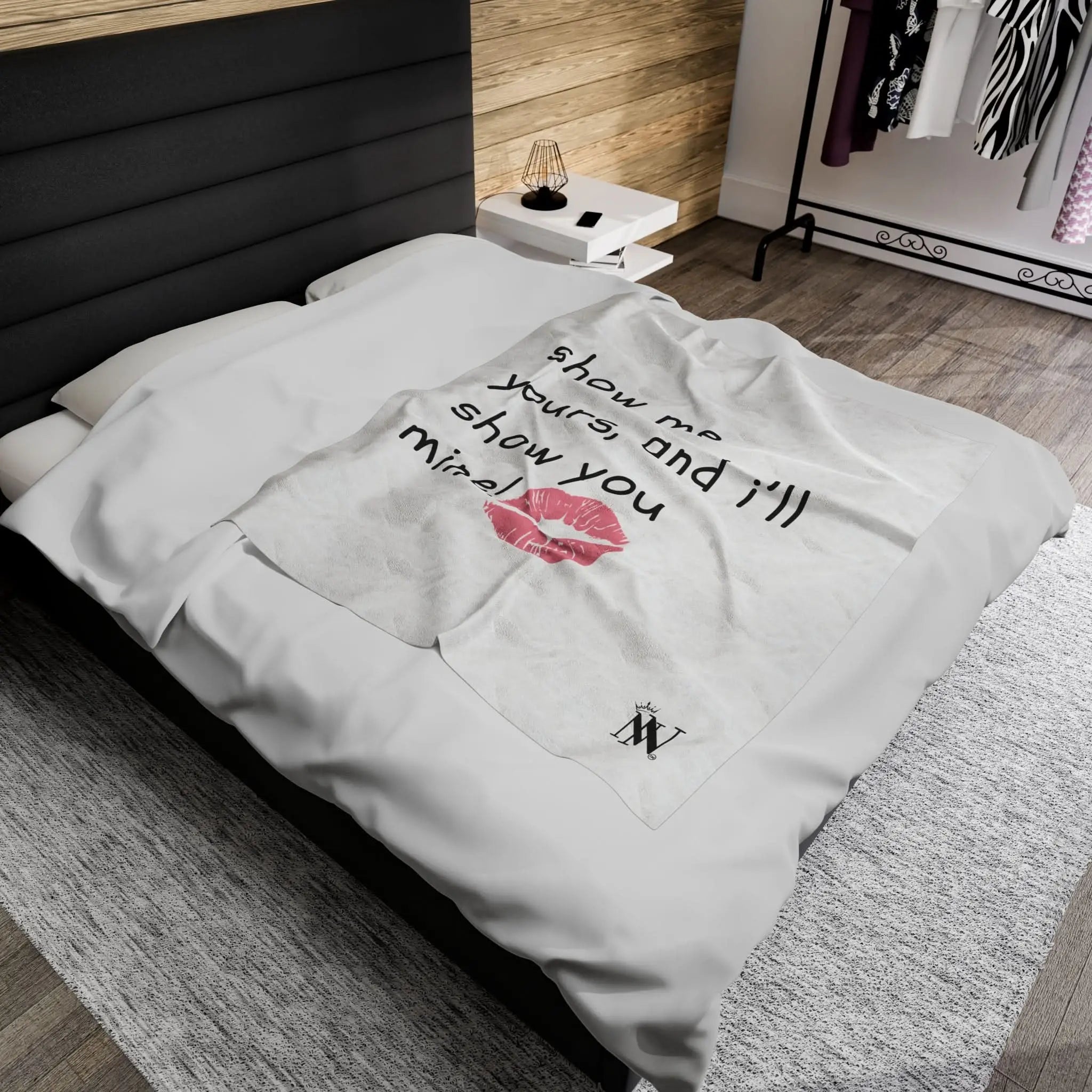 Show Me Yours | Mix & Match Fun-Flirty Lovers’ Blankets