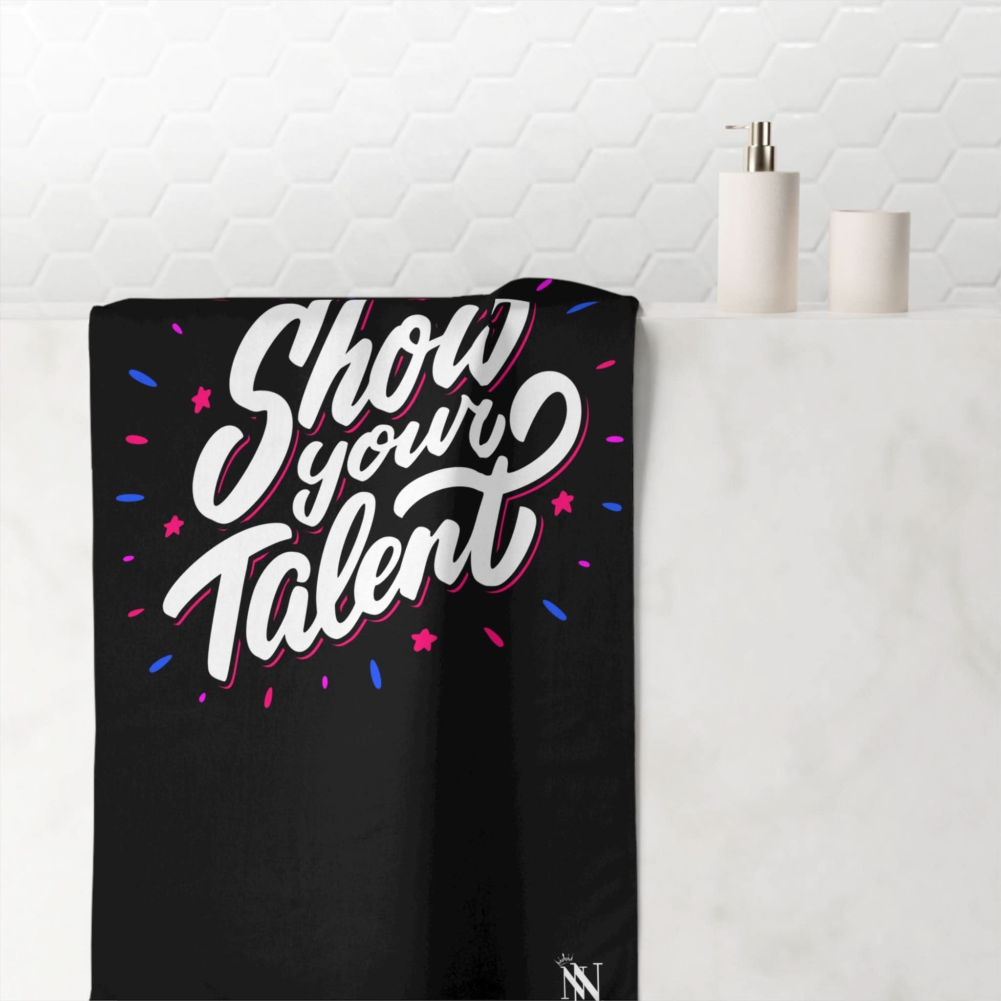 Show Your Talent | Mix & Match Naughty XL Fun-Flirty Lovers’ Towels