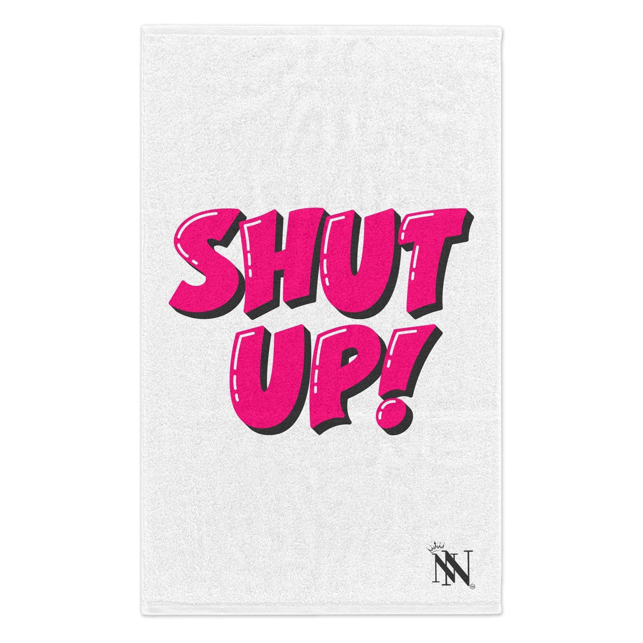 Shut Up! | Mix & Match Soft Fun-Flirty Lovers’ Towels