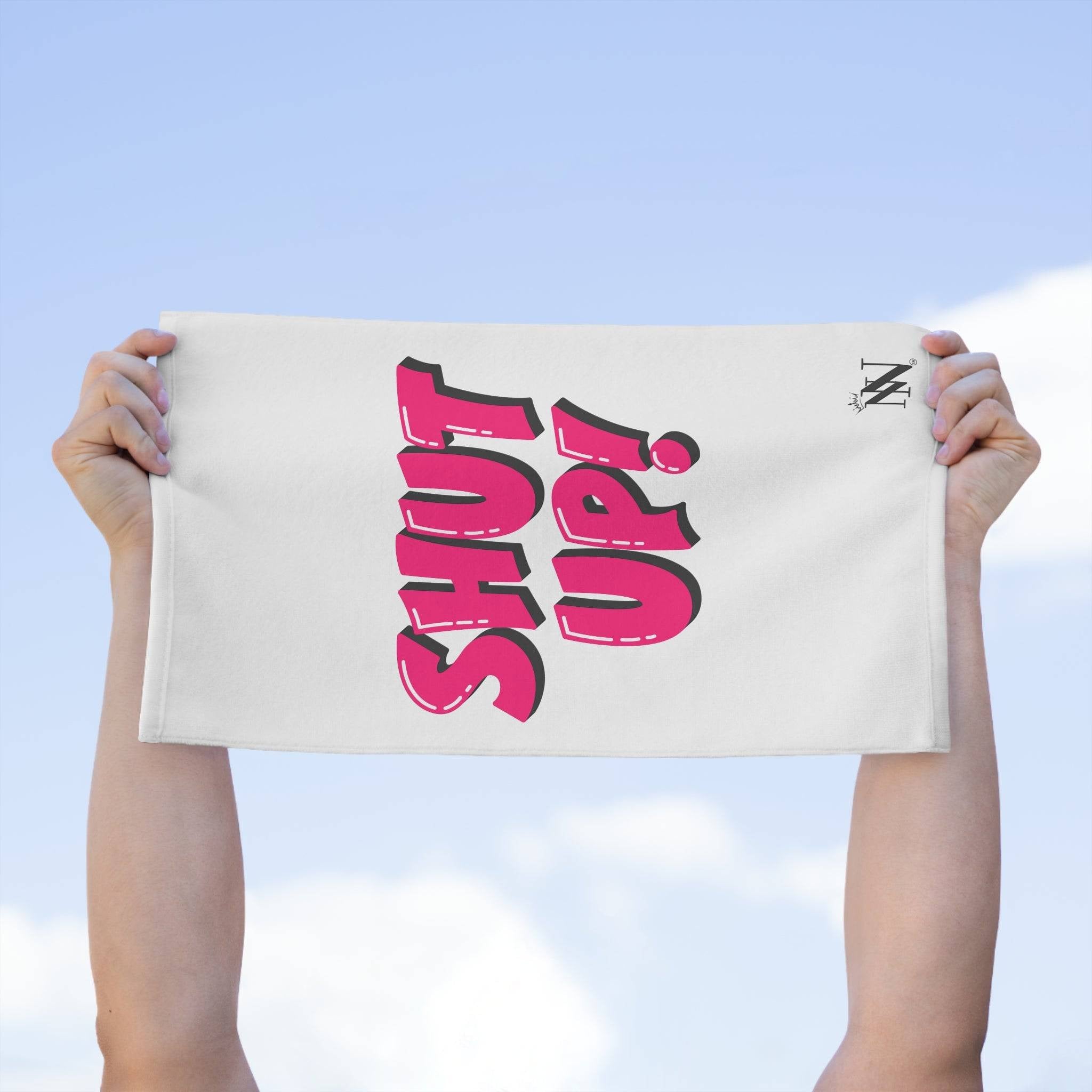 Shut Up! | Mix & Match Soft Fun-Flirty Lovers’ Towels