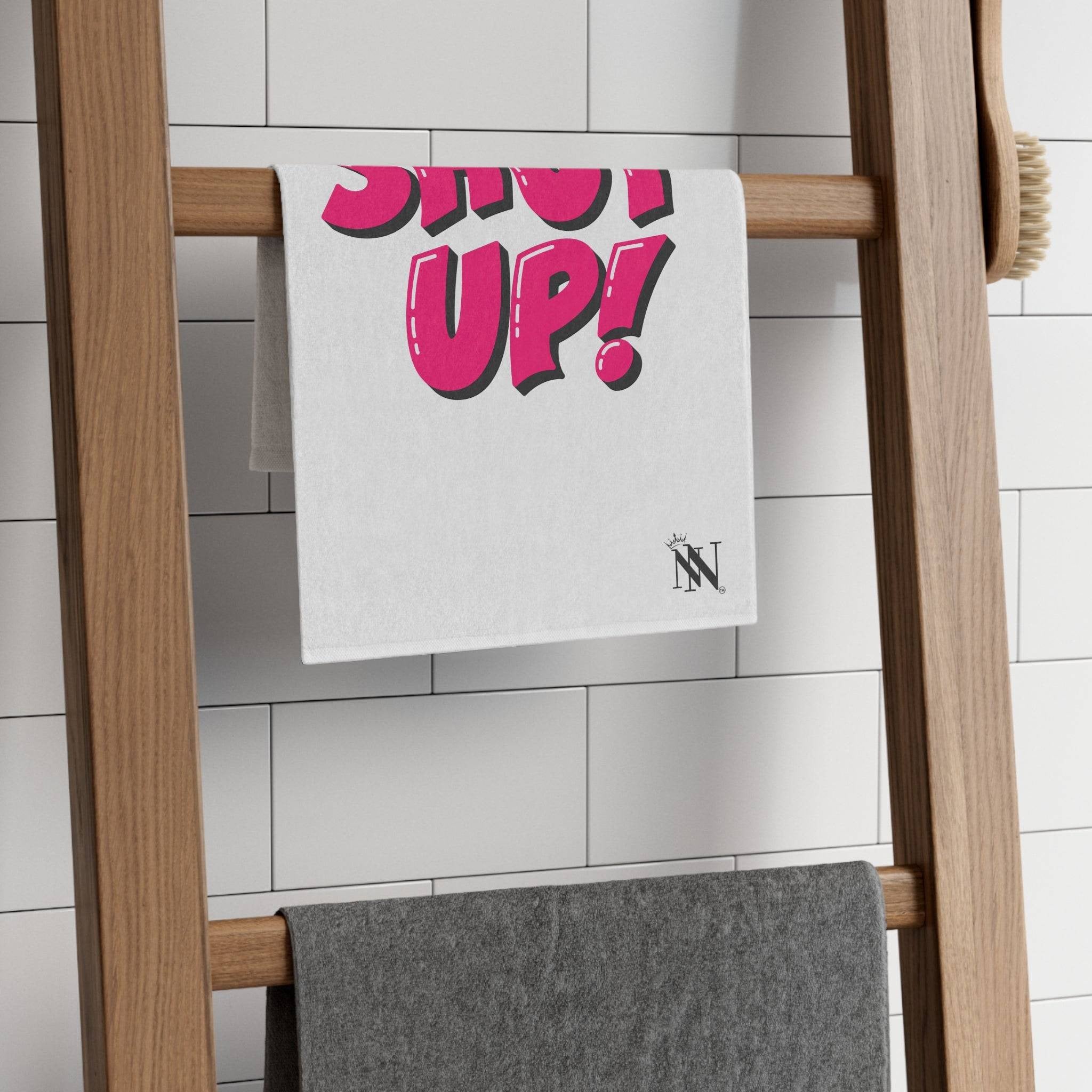 Shut Up! | Mix & Match Soft Fun-Flirty Lovers’ Towels