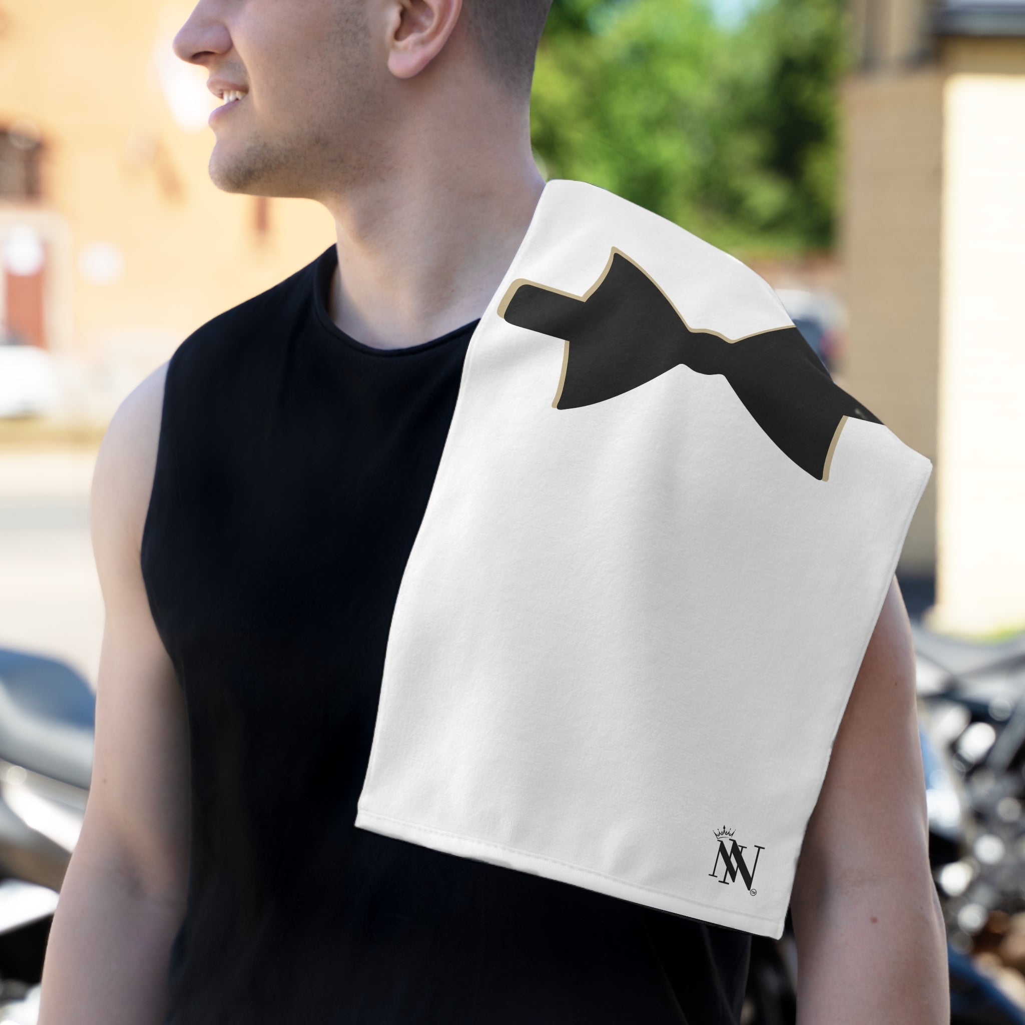 Simple Bow Tie | Mix & Match Soft Fun-Flirty Lovers’ Towels