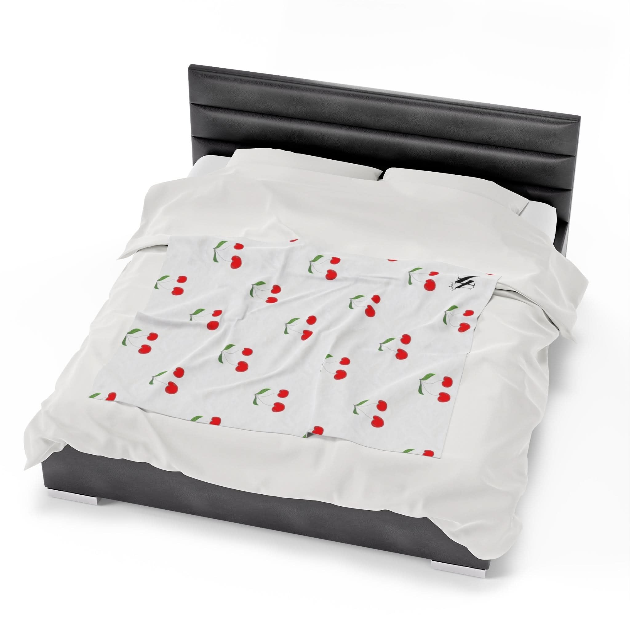 Simple Cherries | Mix & Match Fun-Flirty Lovers’ Blankets
