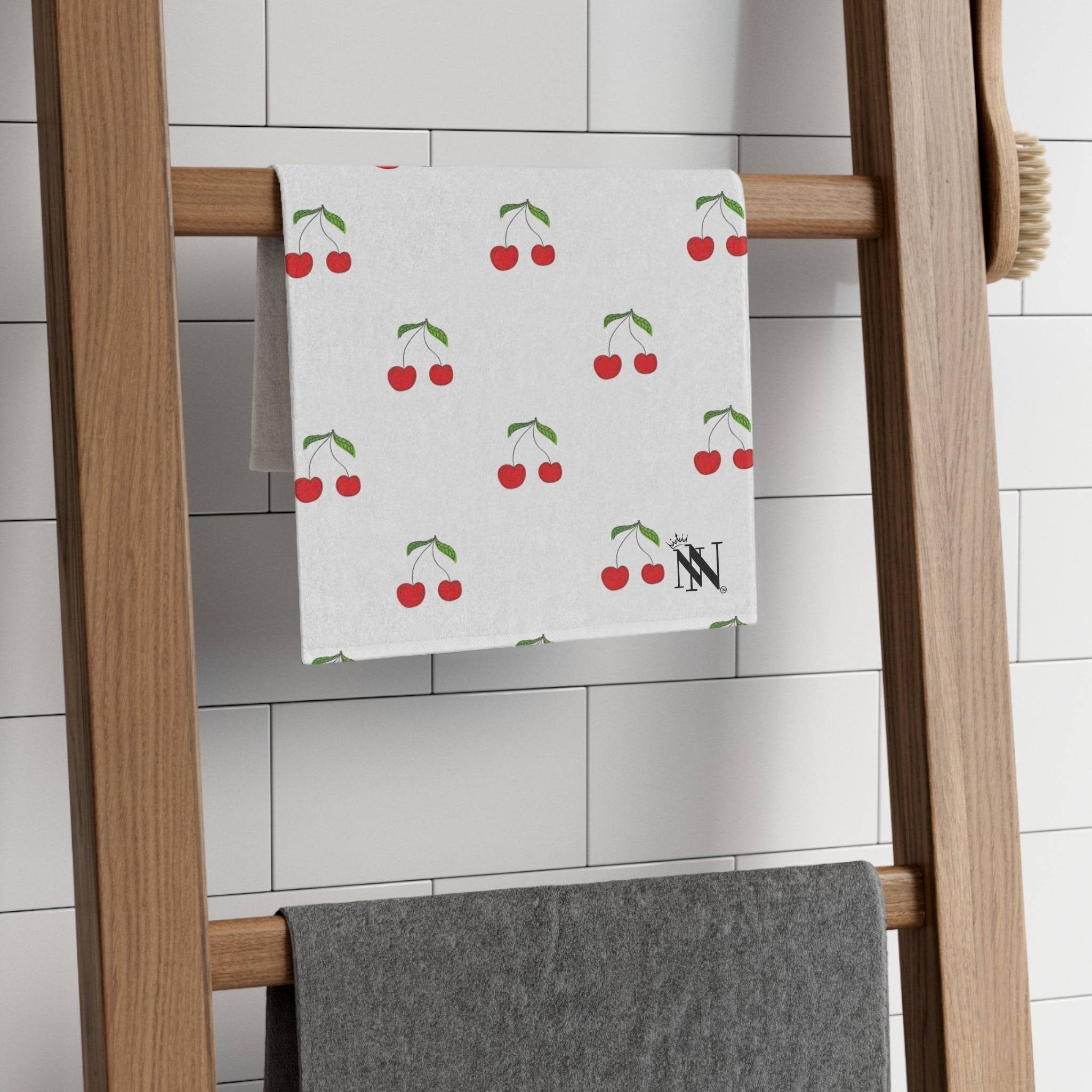 Simple Cherries | Mix & Match Soft Fun-Flirty Lovers’ Towels