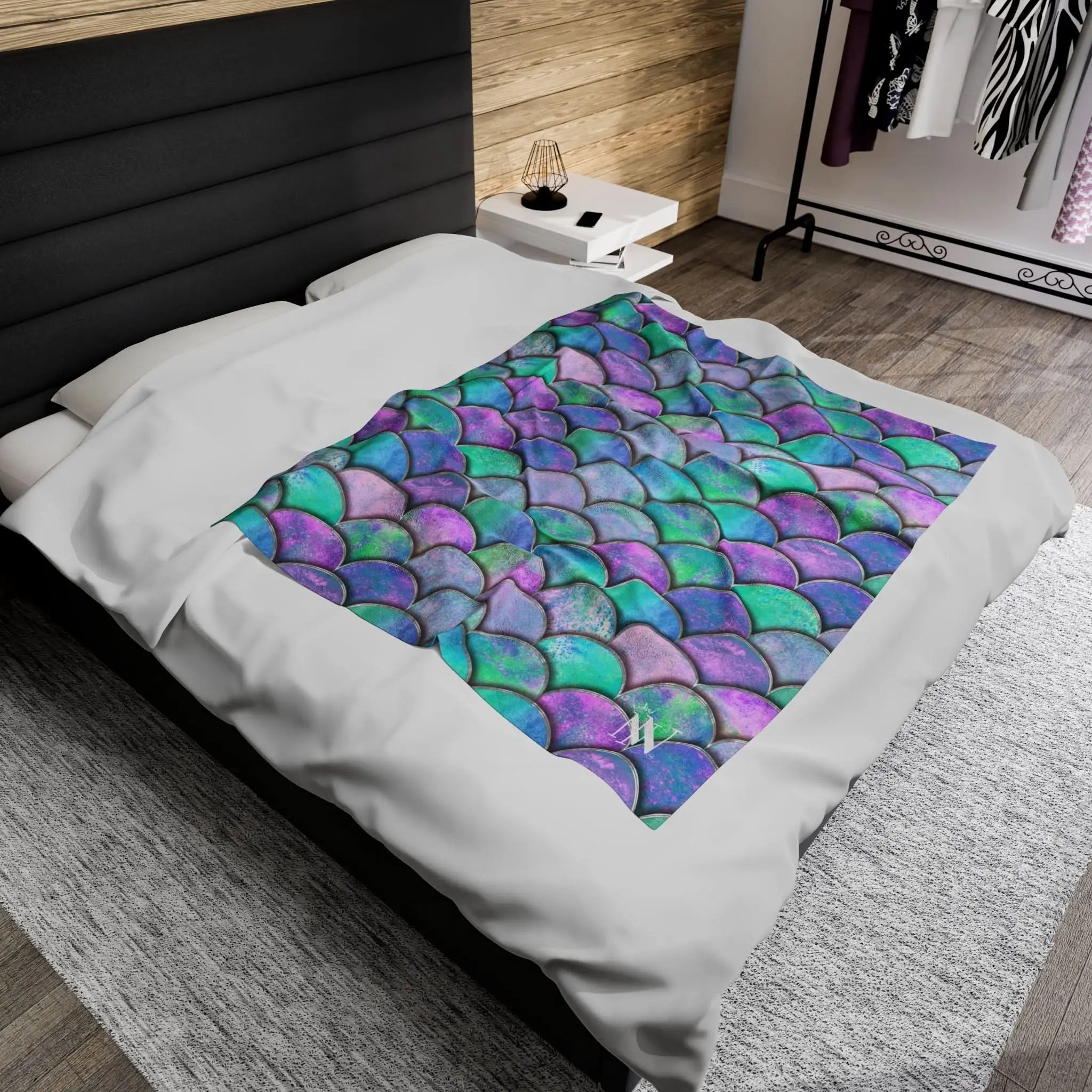 Siren Scales | Mix & Match Fun-Flirty Lovers’ Blankets