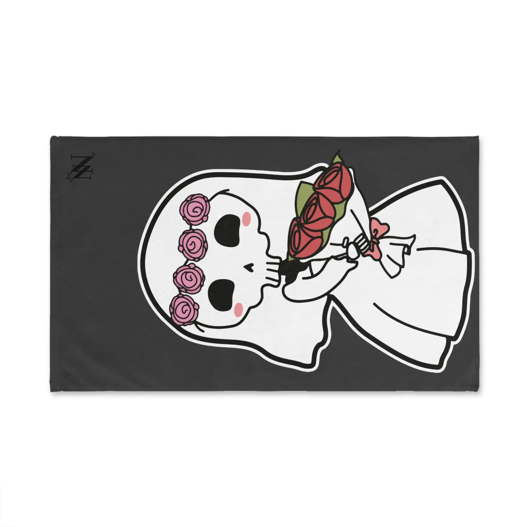 Skeleton Bride Dark Grey | Mix & Match Original Fun-Flirty Lovers’ Towels