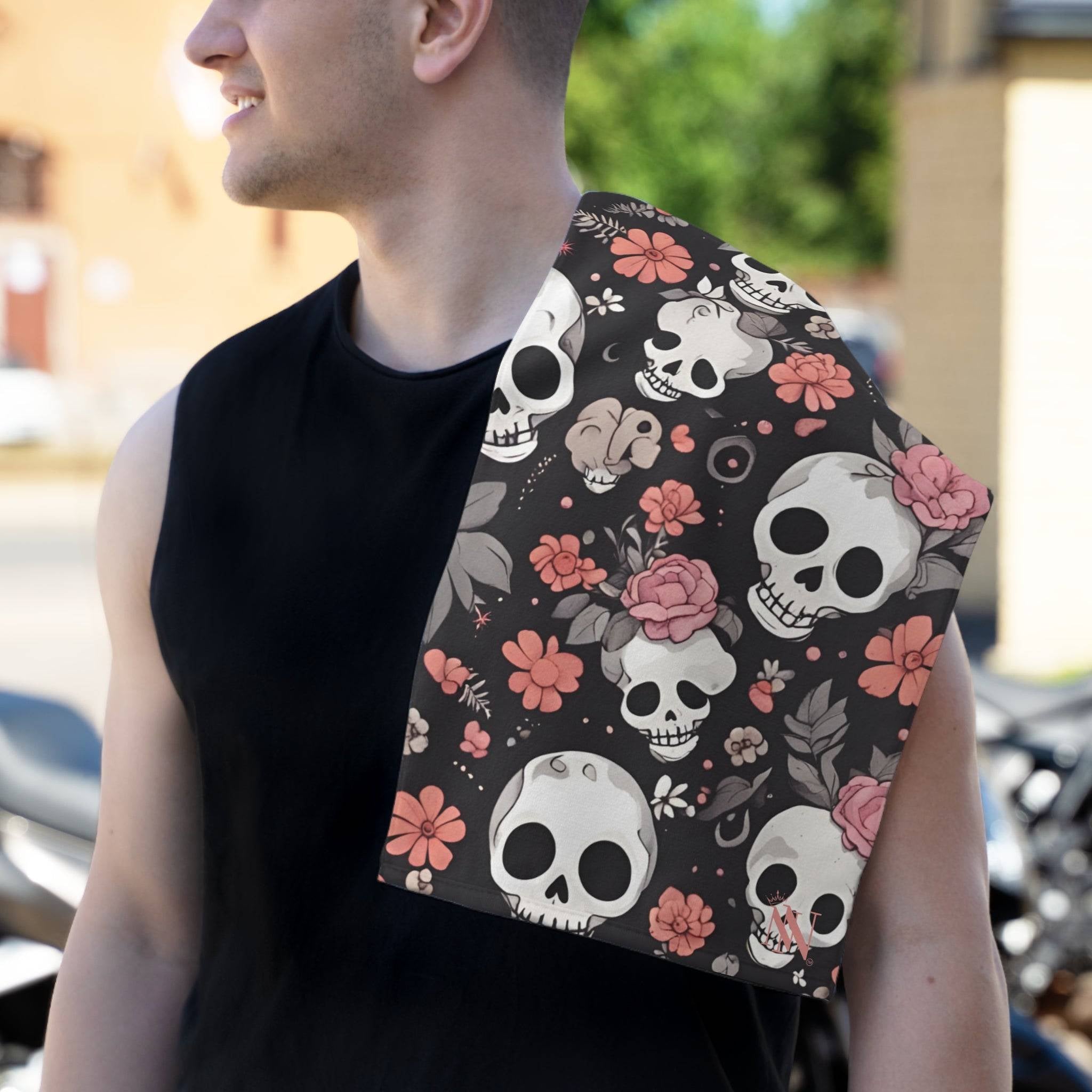 Skull Garden | Mix & Match Soft Fun-Flirty Lovers’ Towels