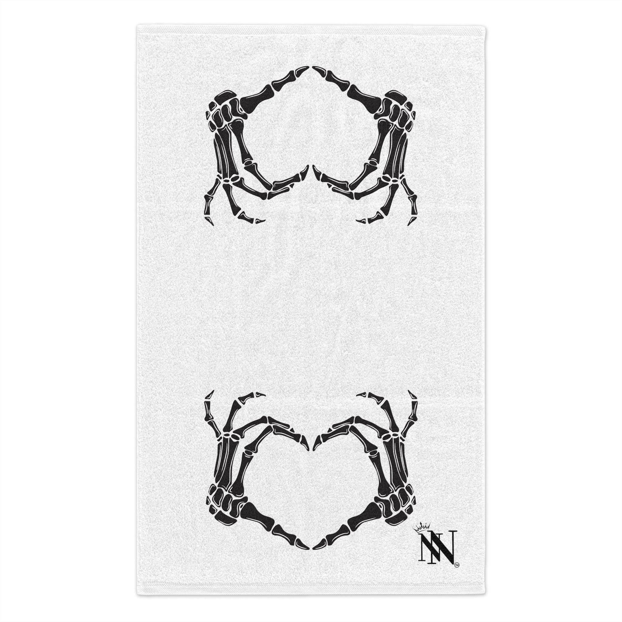 Skull Heart Shareable | Mix & Match Soft Fun-Flirty Lovers’ Towels