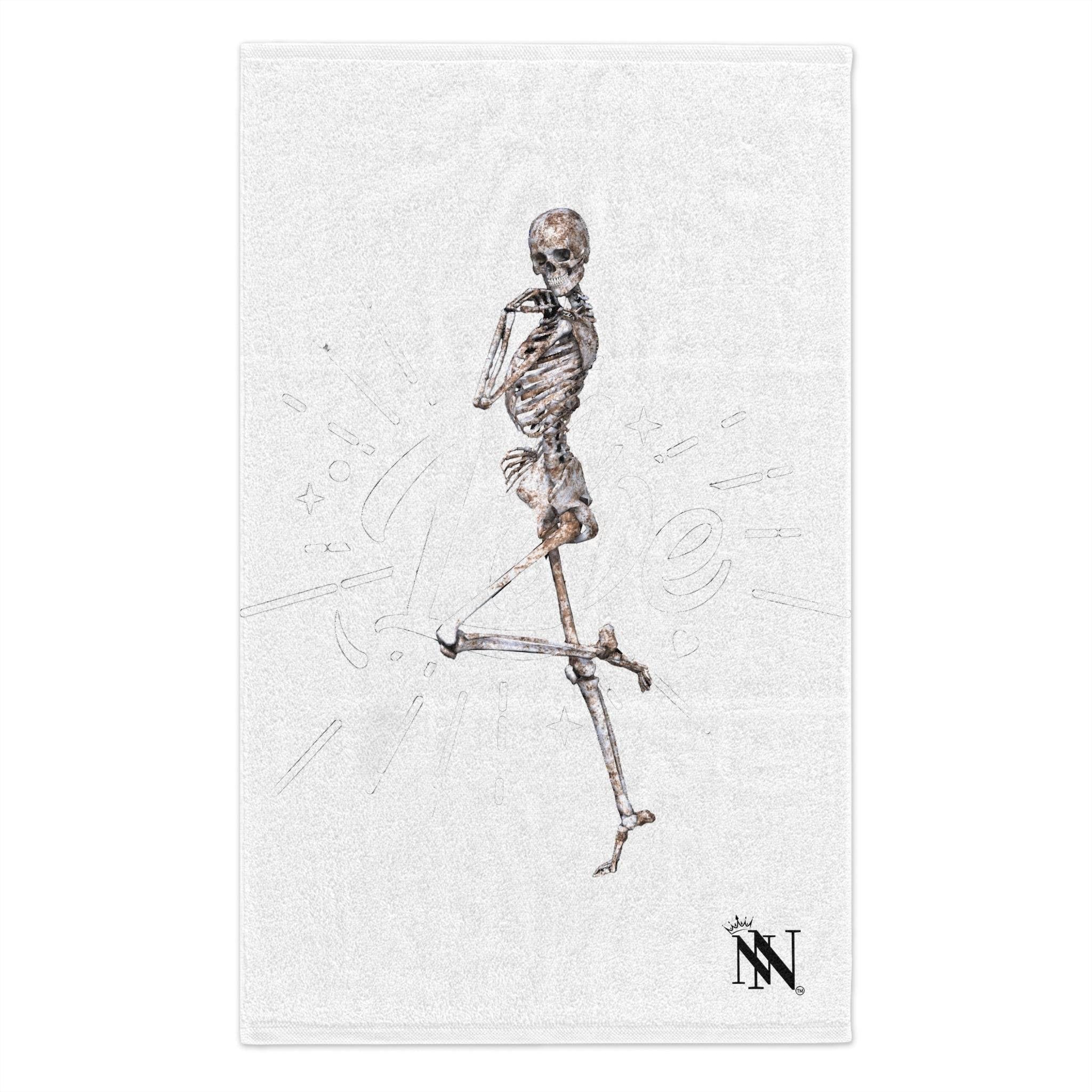 Skull Love | Mix & Match Soft Fun-Flirty Lovers’ Towels