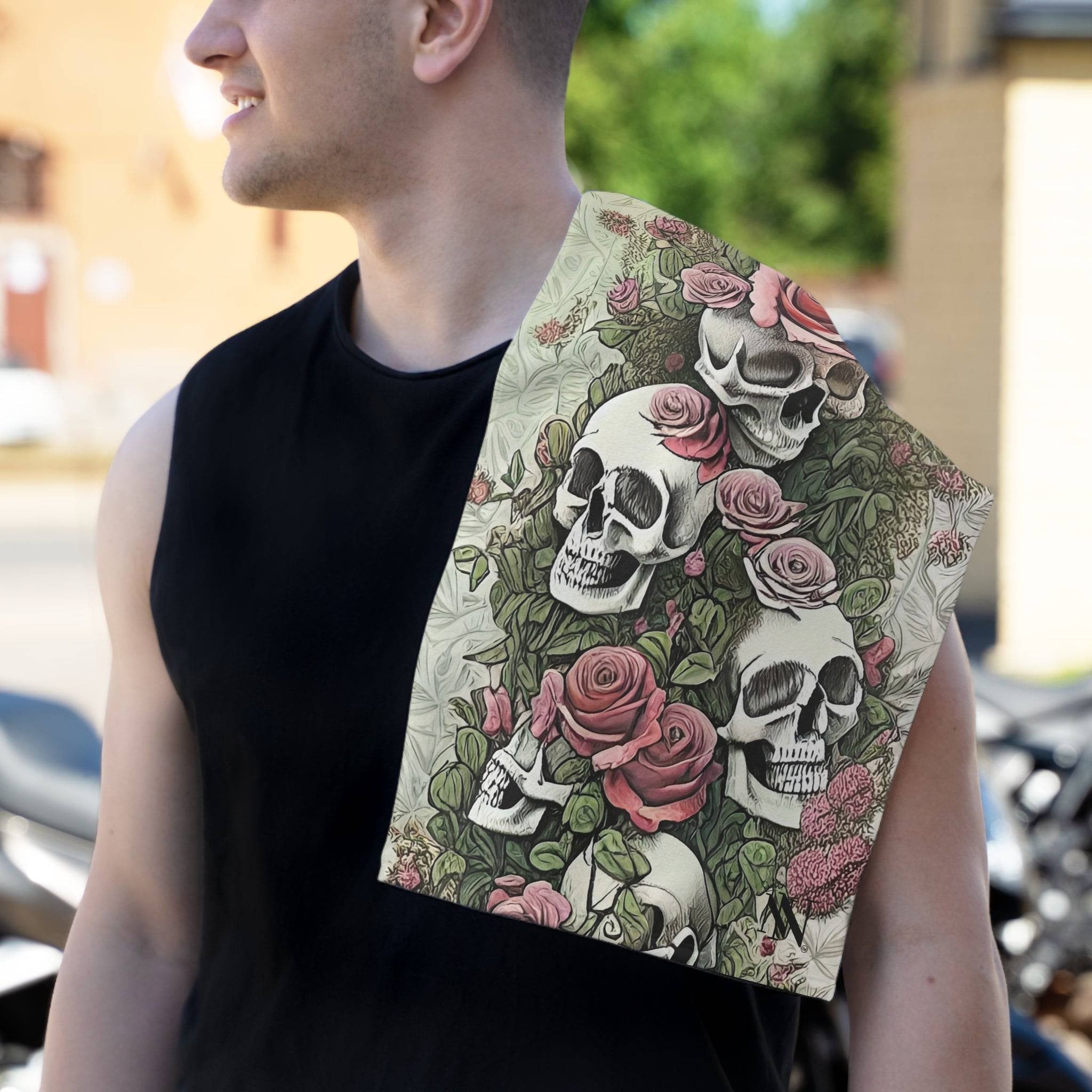Skulls & Roses | Mix & Match Soft Fun-Flirty Lovers’ Towels