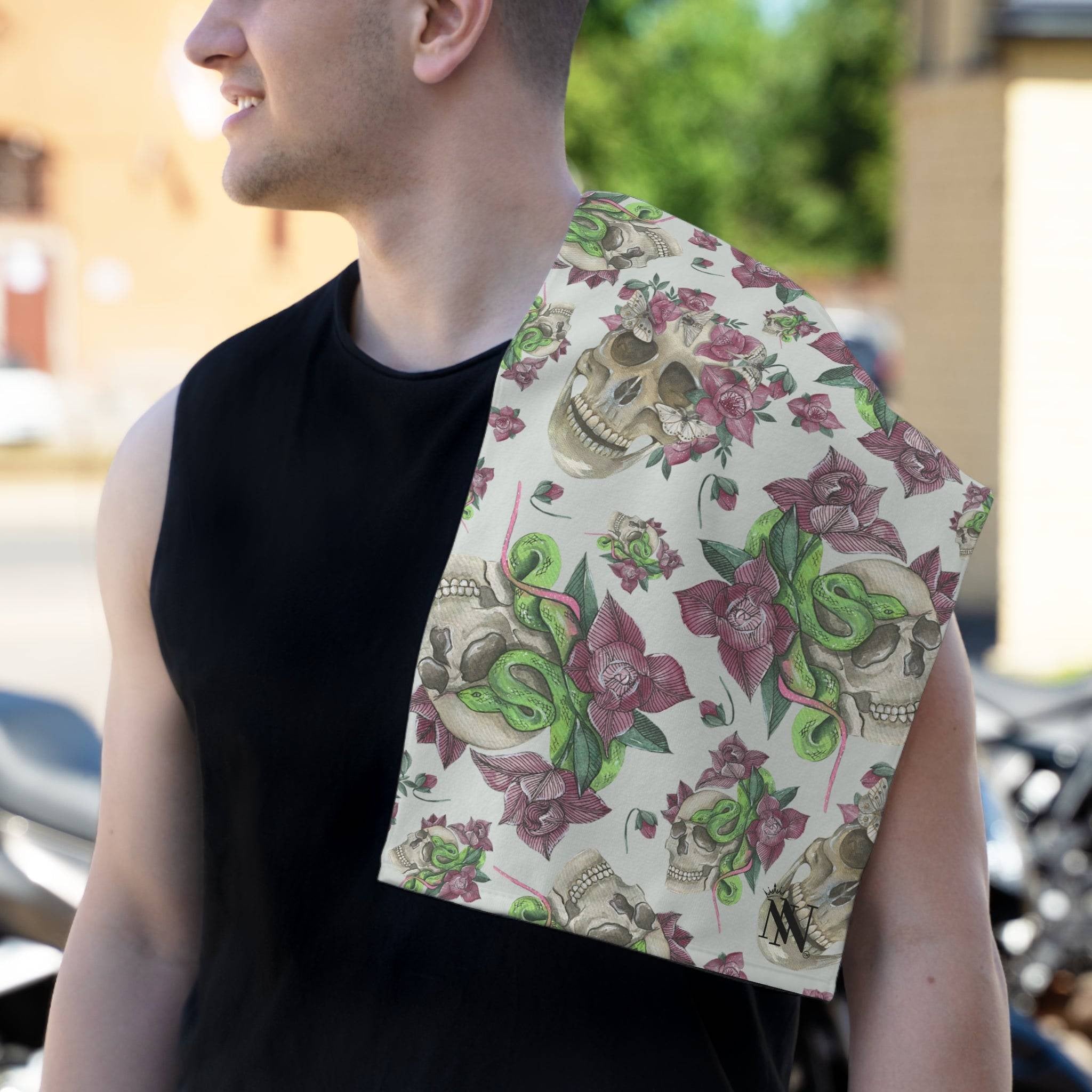 Skulls & Snakes | Mix & Match Soft Fun-Flirty Lovers’ Towels