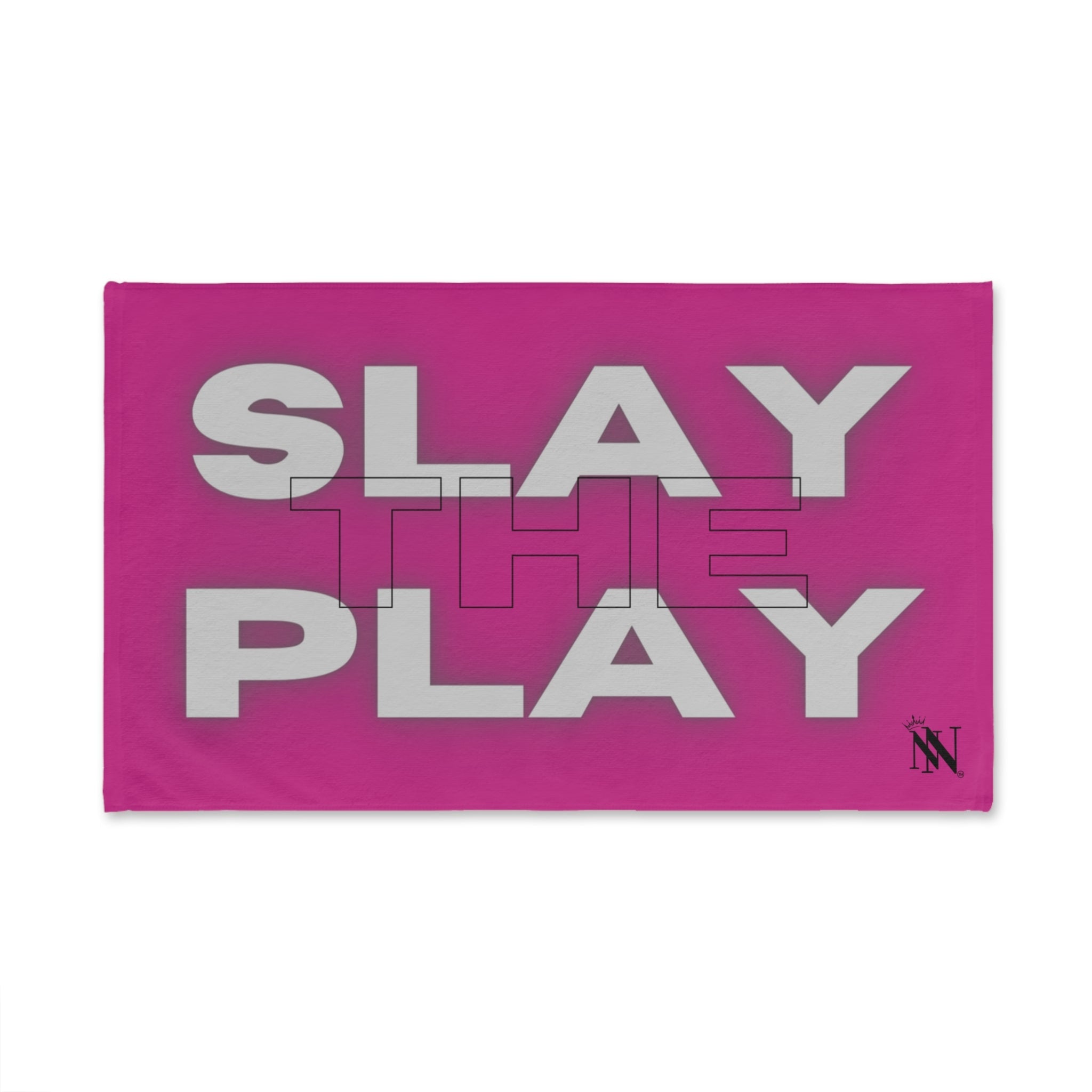 Slay the Play Fuscia | Mix & Match Original Fun-Flirty Lovers’ Towels