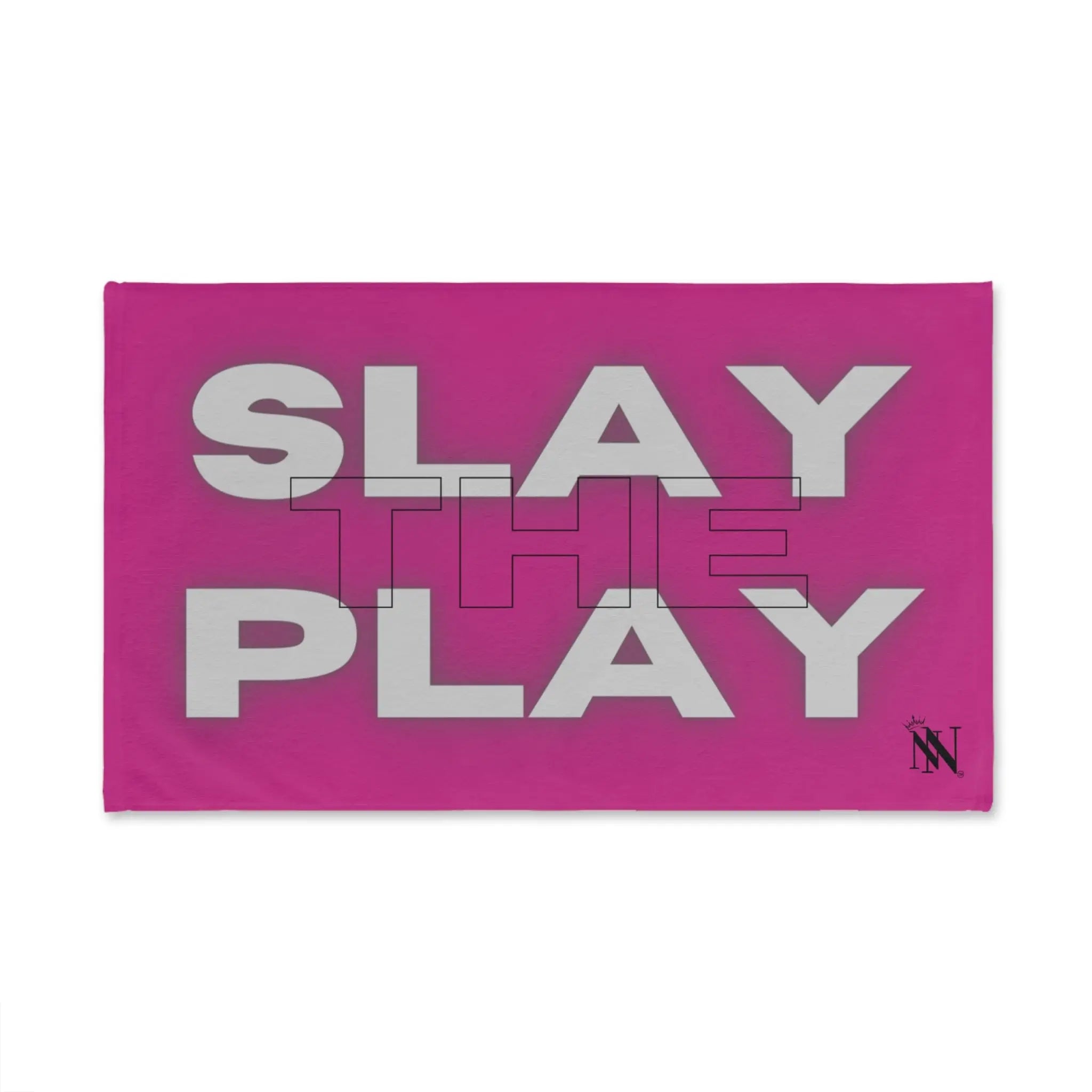 Slay the Play Fuscia | Mix & Match Original Fun-Flirty Lovers’ Towels