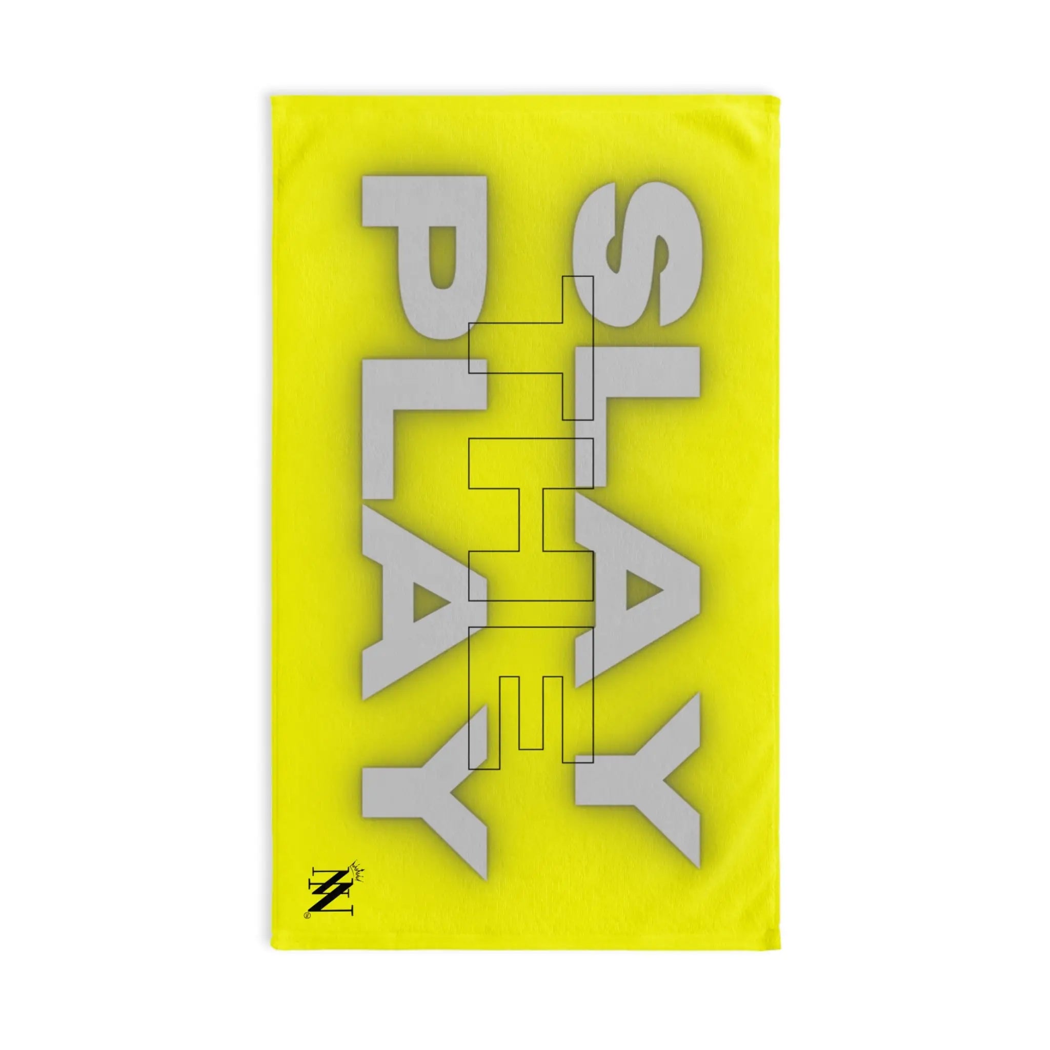 Slay the Play Neon Yellow | Mix & Match Original Fun-Flirty Lovers’ Towels